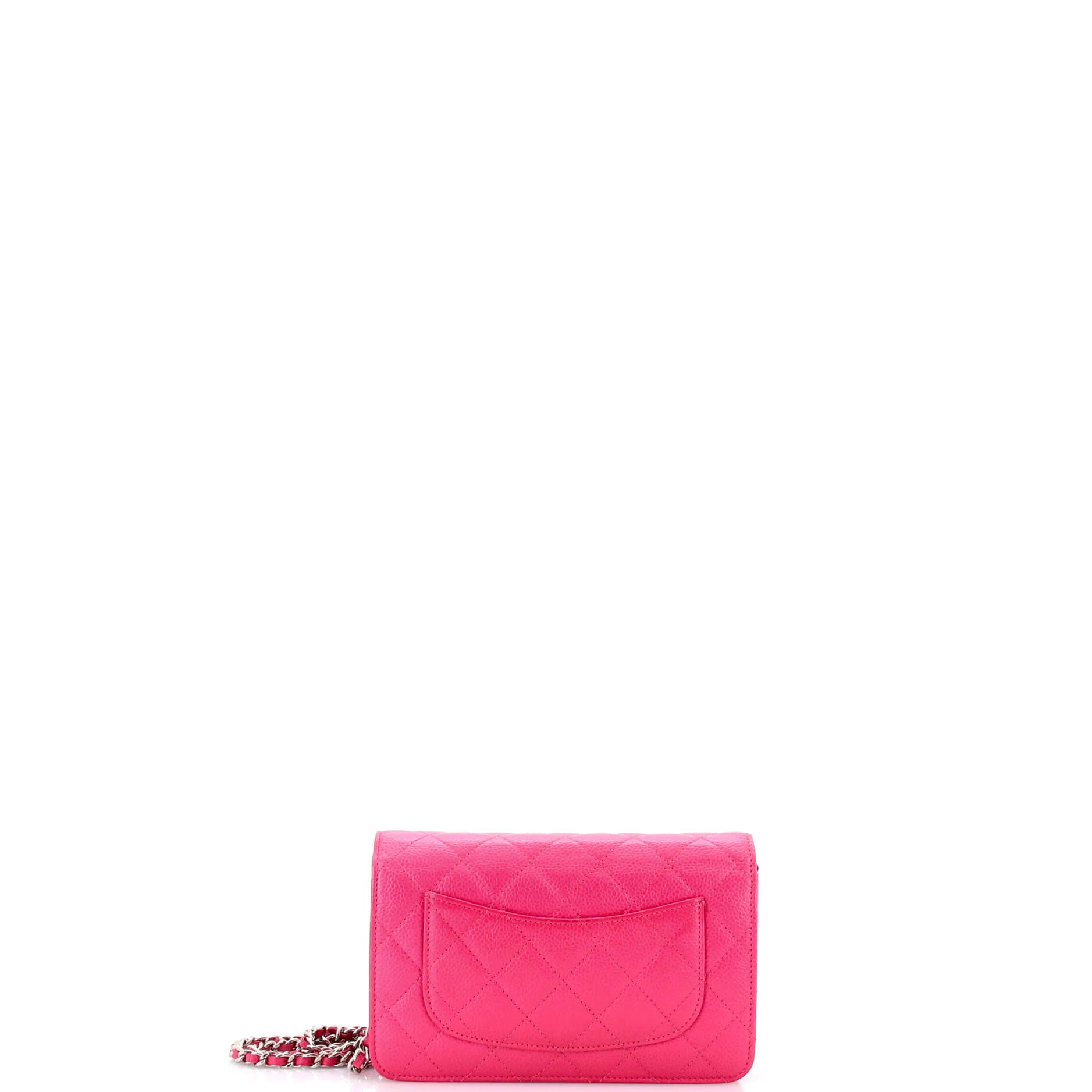 Wallet on Chain Quilted Caviar - Image 3