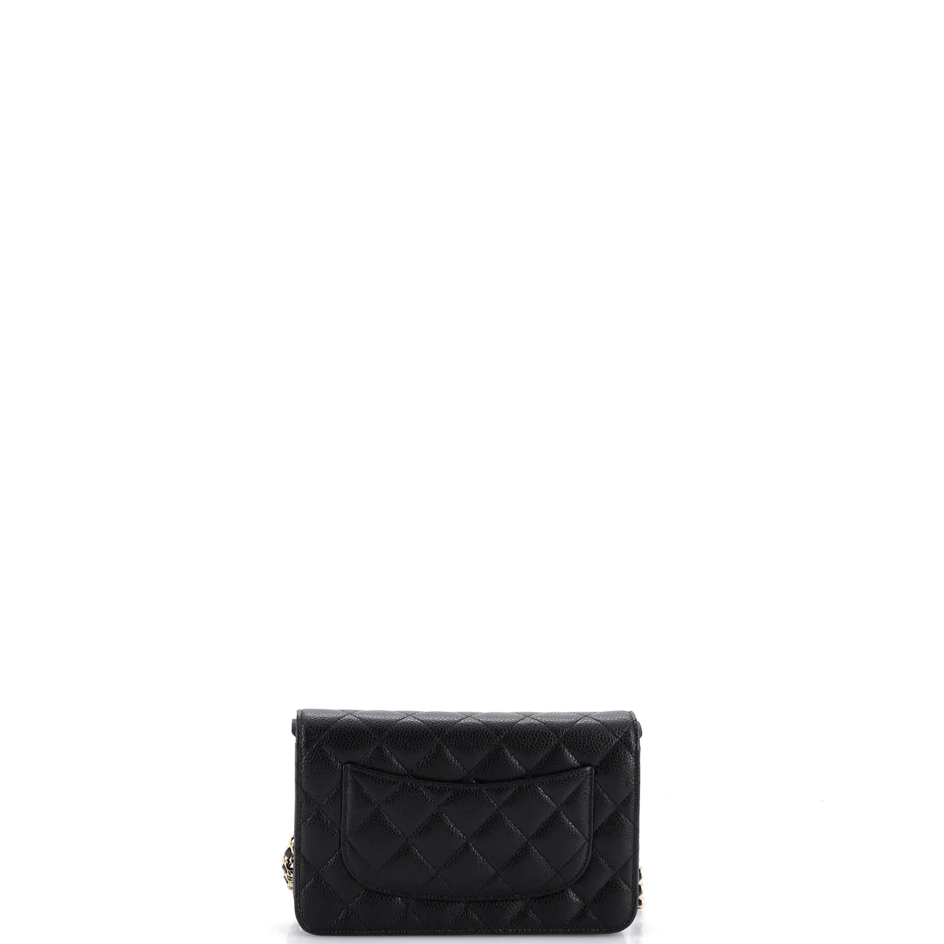 Wallet on Chain Quilted Caviar - Image 3