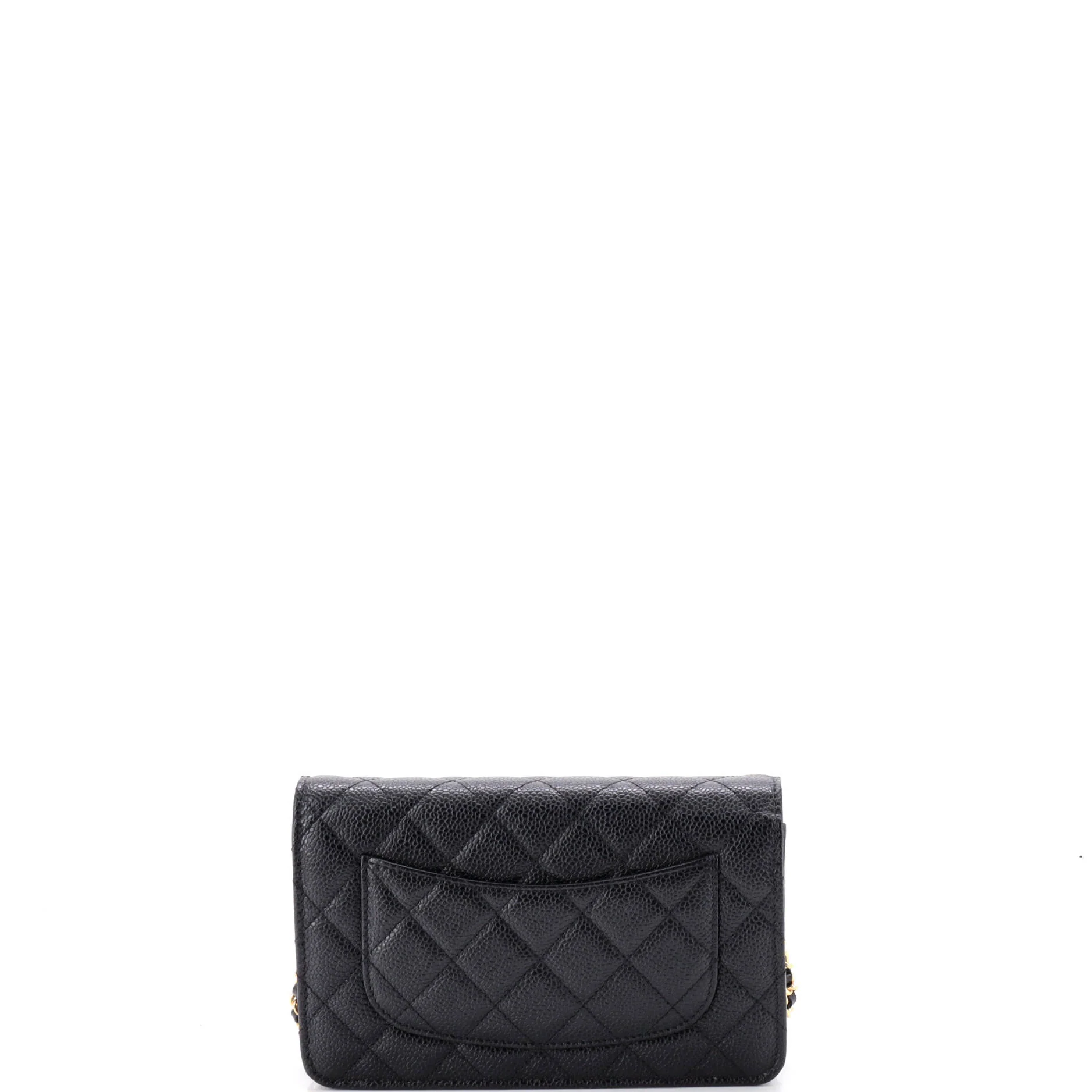 Wallet on Chain Quilted Caviar - Image 3