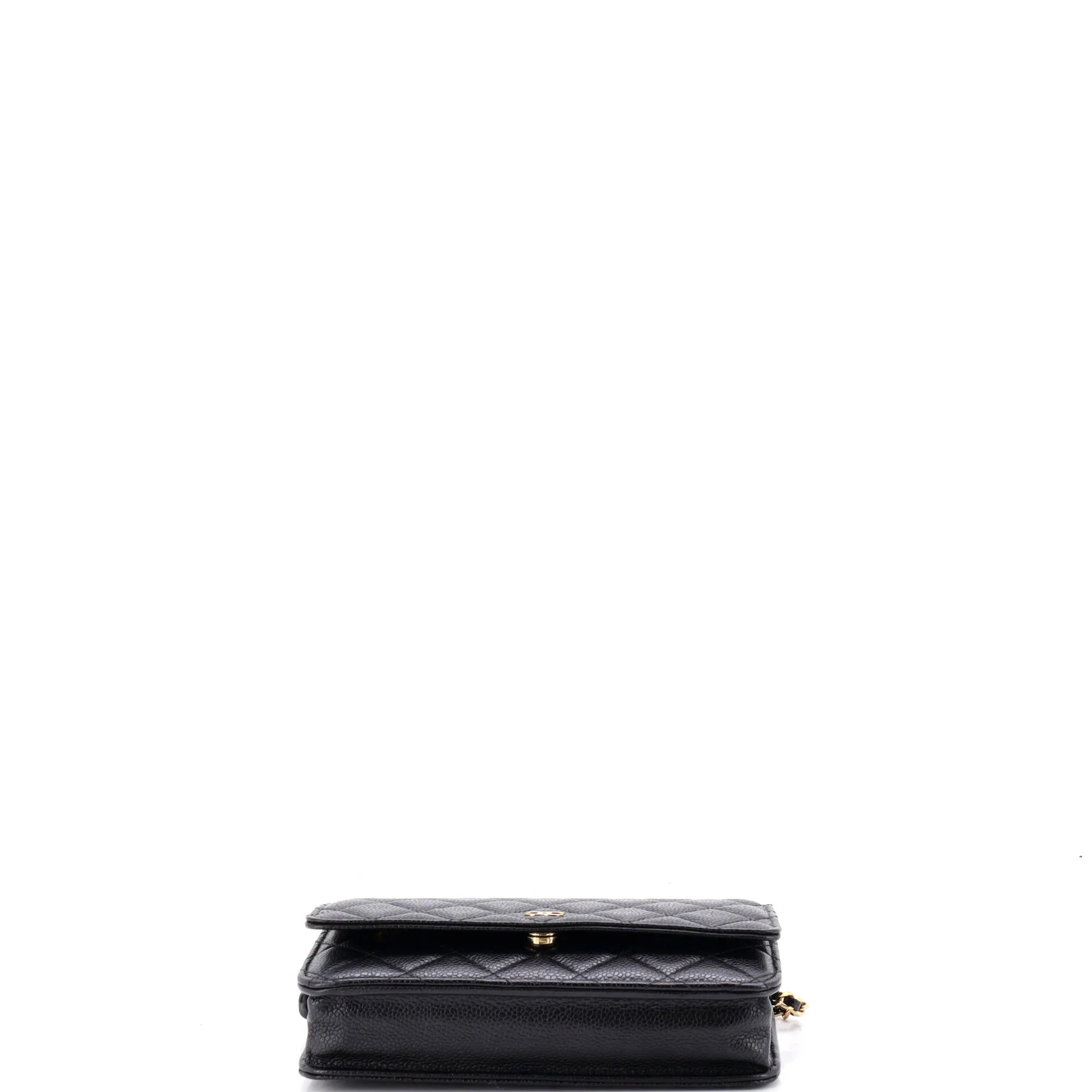 Wallet on Chain Quilted Caviar - Image 4
