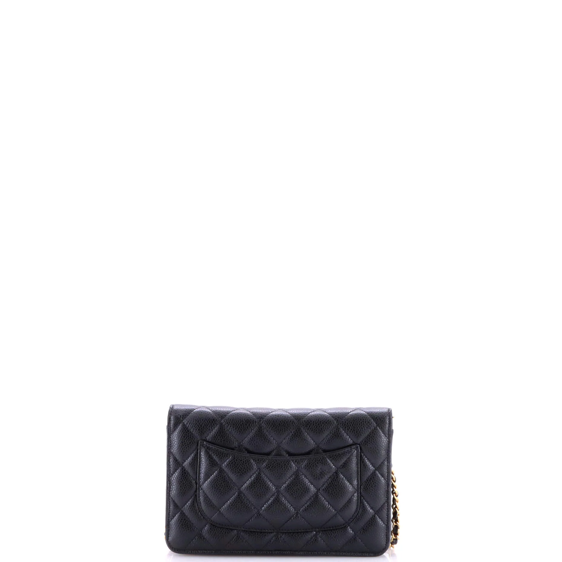 Wallet on Chain Quilted Caviar - Image 3