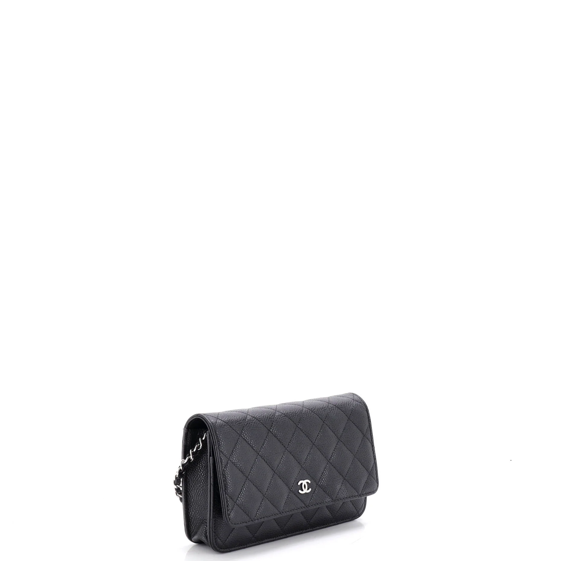 Wallet on Chain Quilted Caviar - Image 2