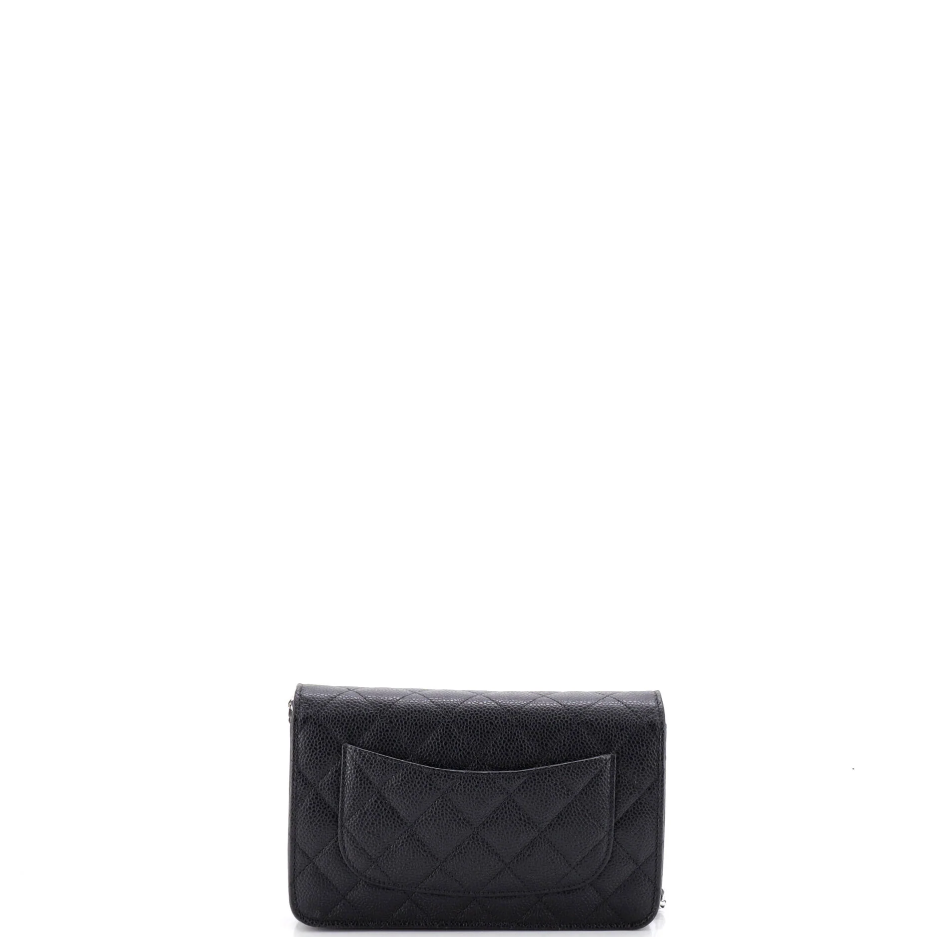 Wallet on Chain Quilted Caviar - Image 3