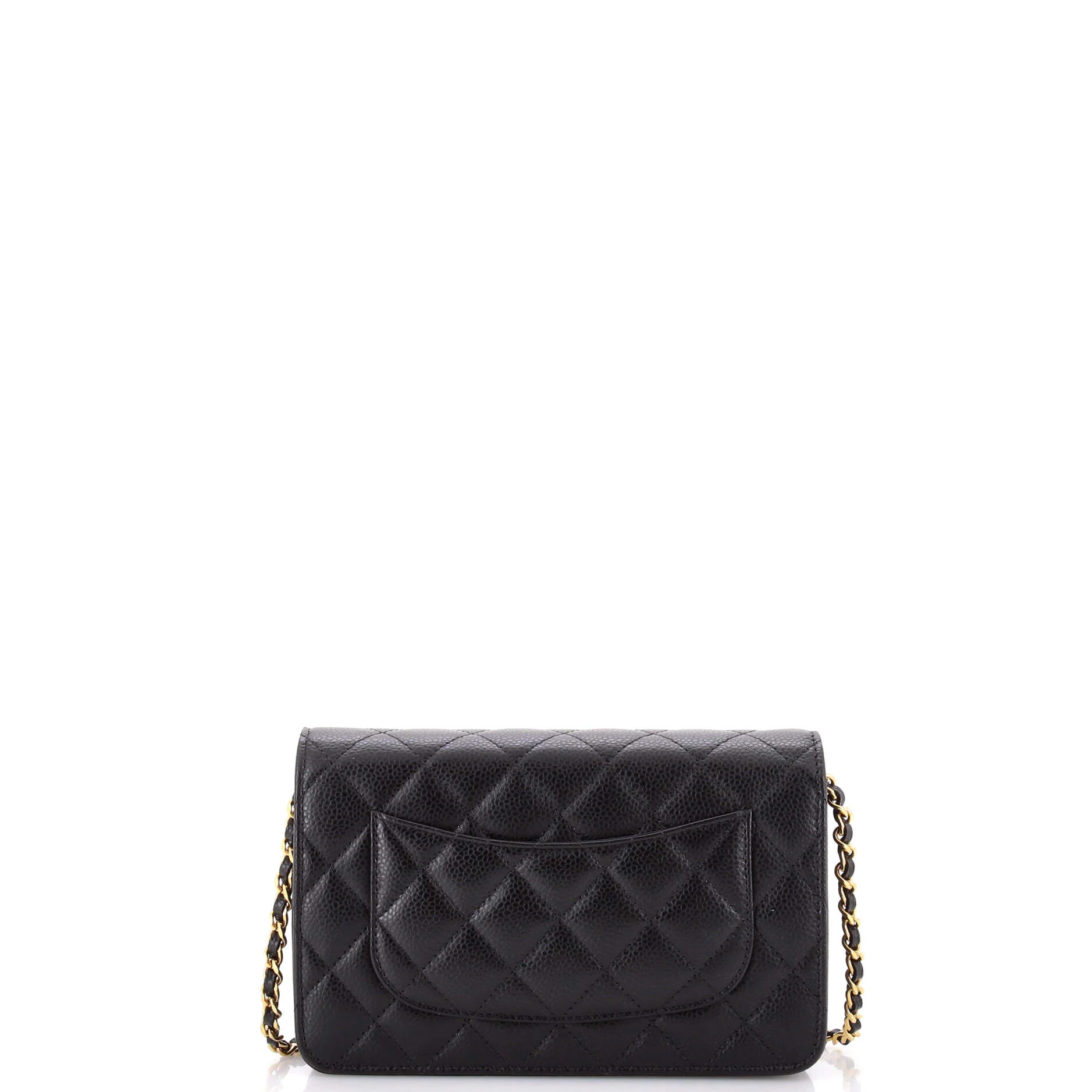 Wallet on Chain Quilted Caviar - Image 3