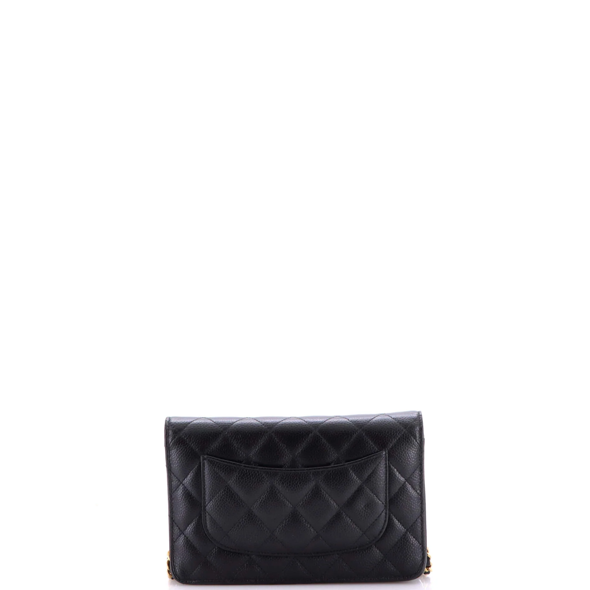 Wallet on Chain Quilted Caviar - Image 3