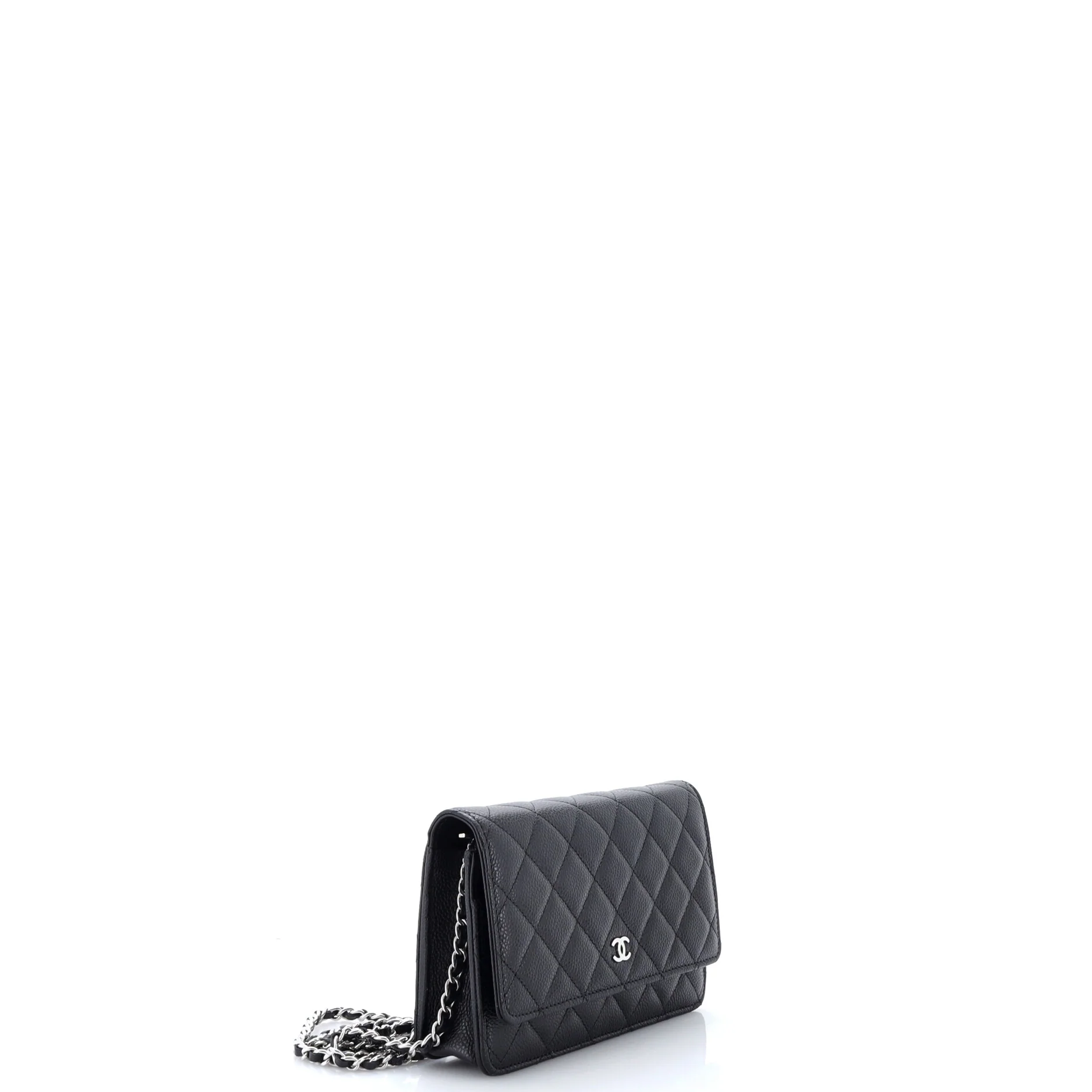 Wallet on Chain Quilted Caviar - Image 2