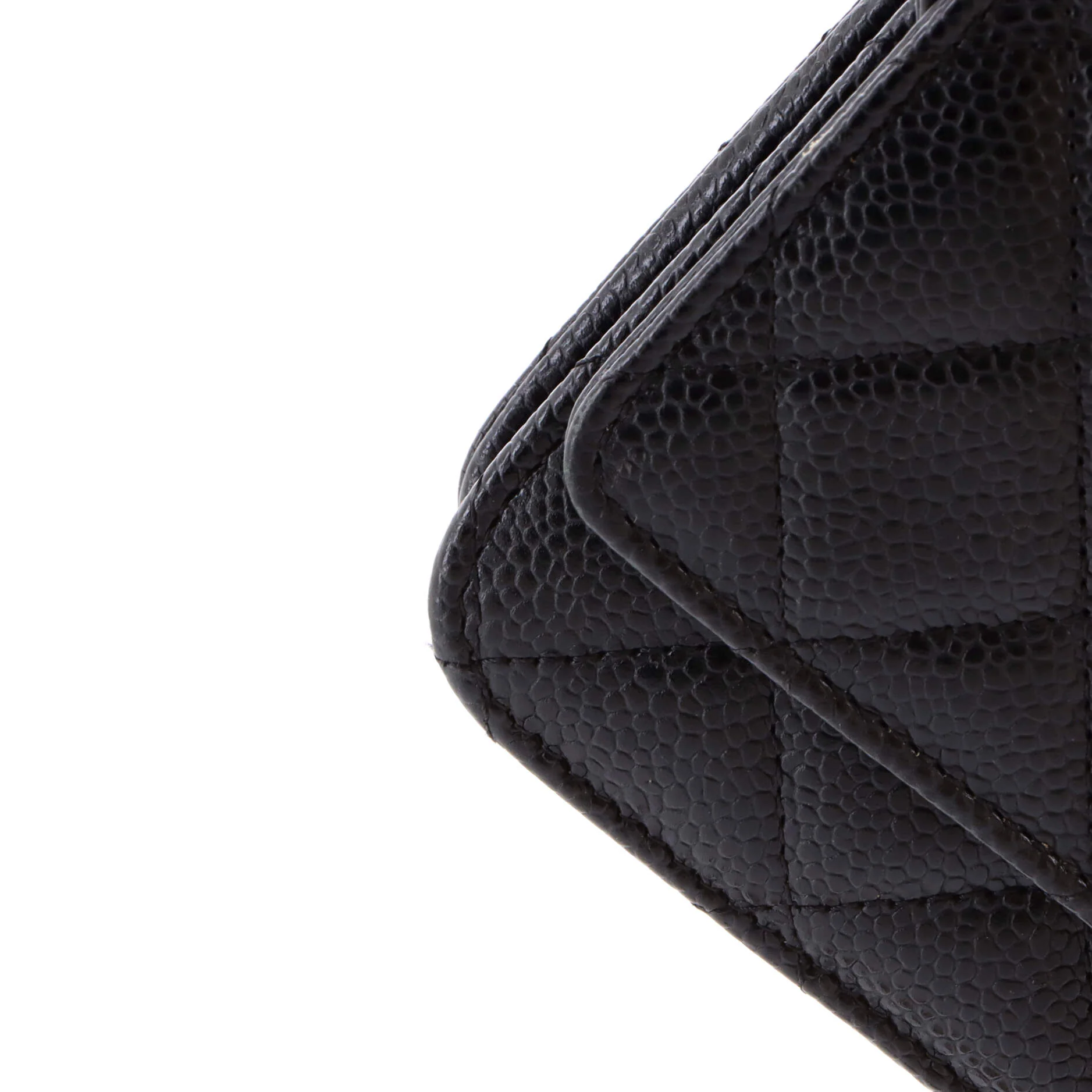 Wallet on Chain Quilted Caviar - Image 6