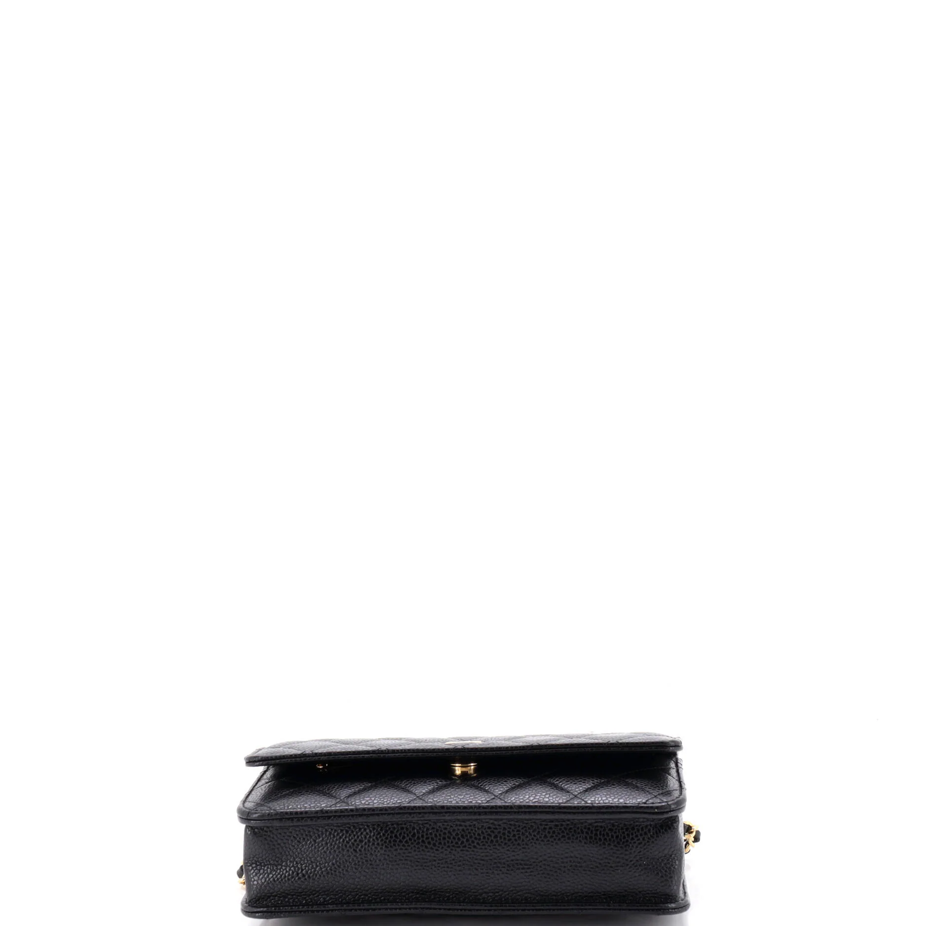 Wallet on Chain Quilted Caviar - Image 4