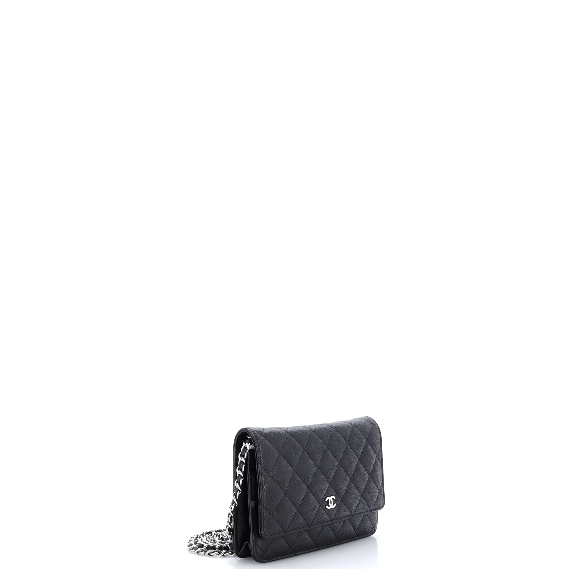 Wallet on Chain Quilted Caviar - Image 2