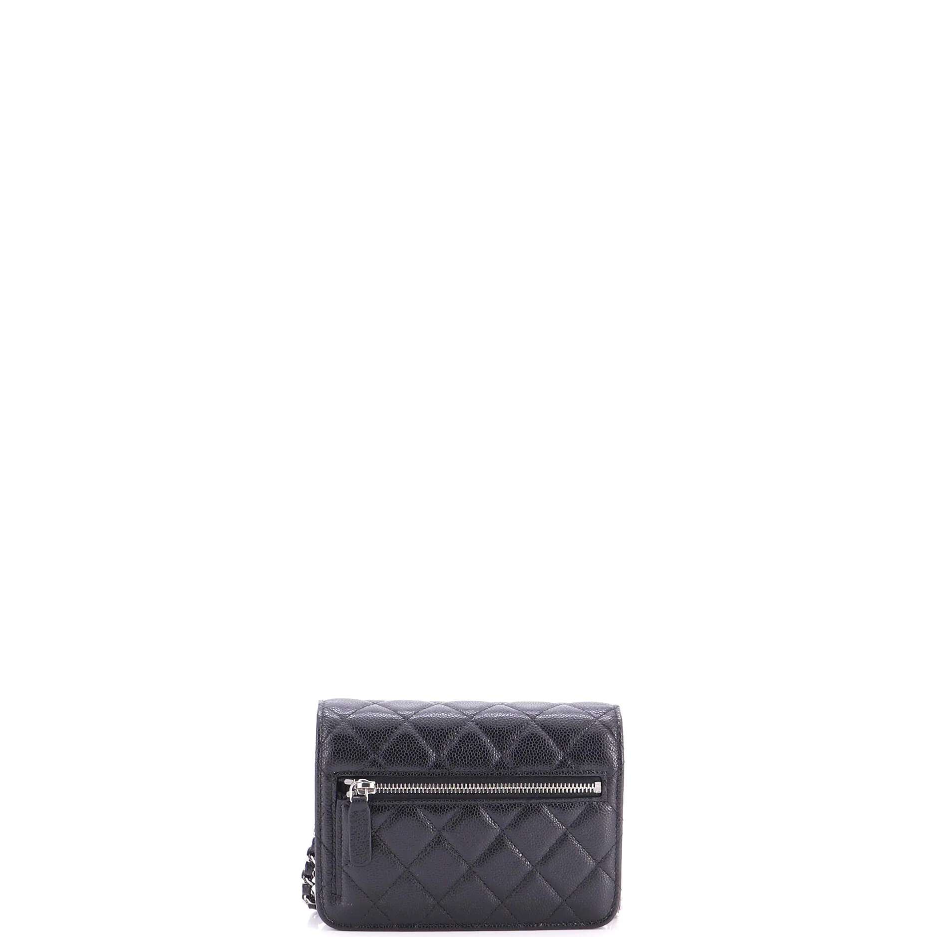 Wallet on Chain Quilted Caviar Mini - Image 4