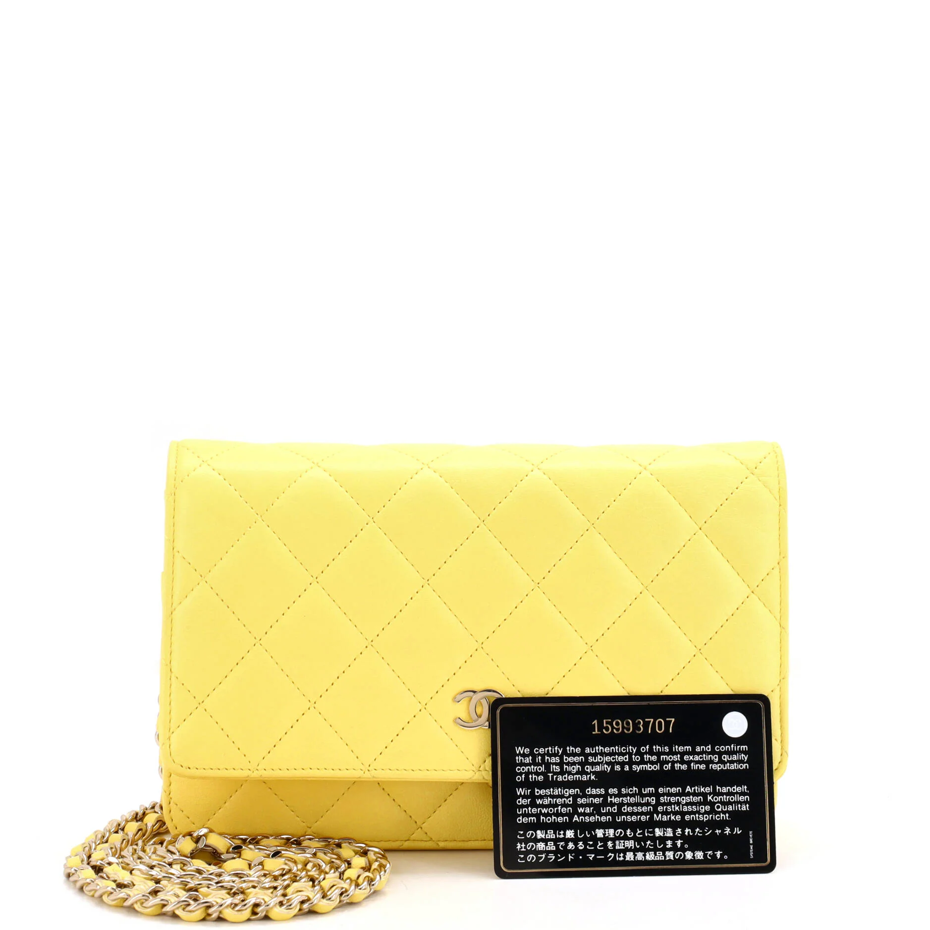 Wallet on Chain Quilted Lambskin - Image 2