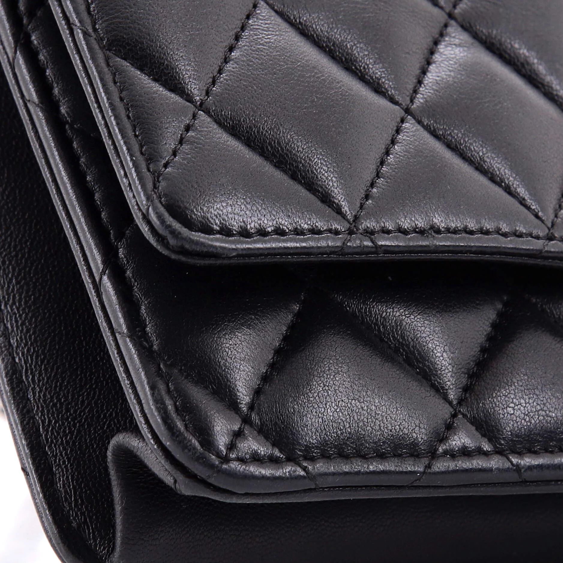 Wallet on Chain Quilted Lambskin Mini - Image 7