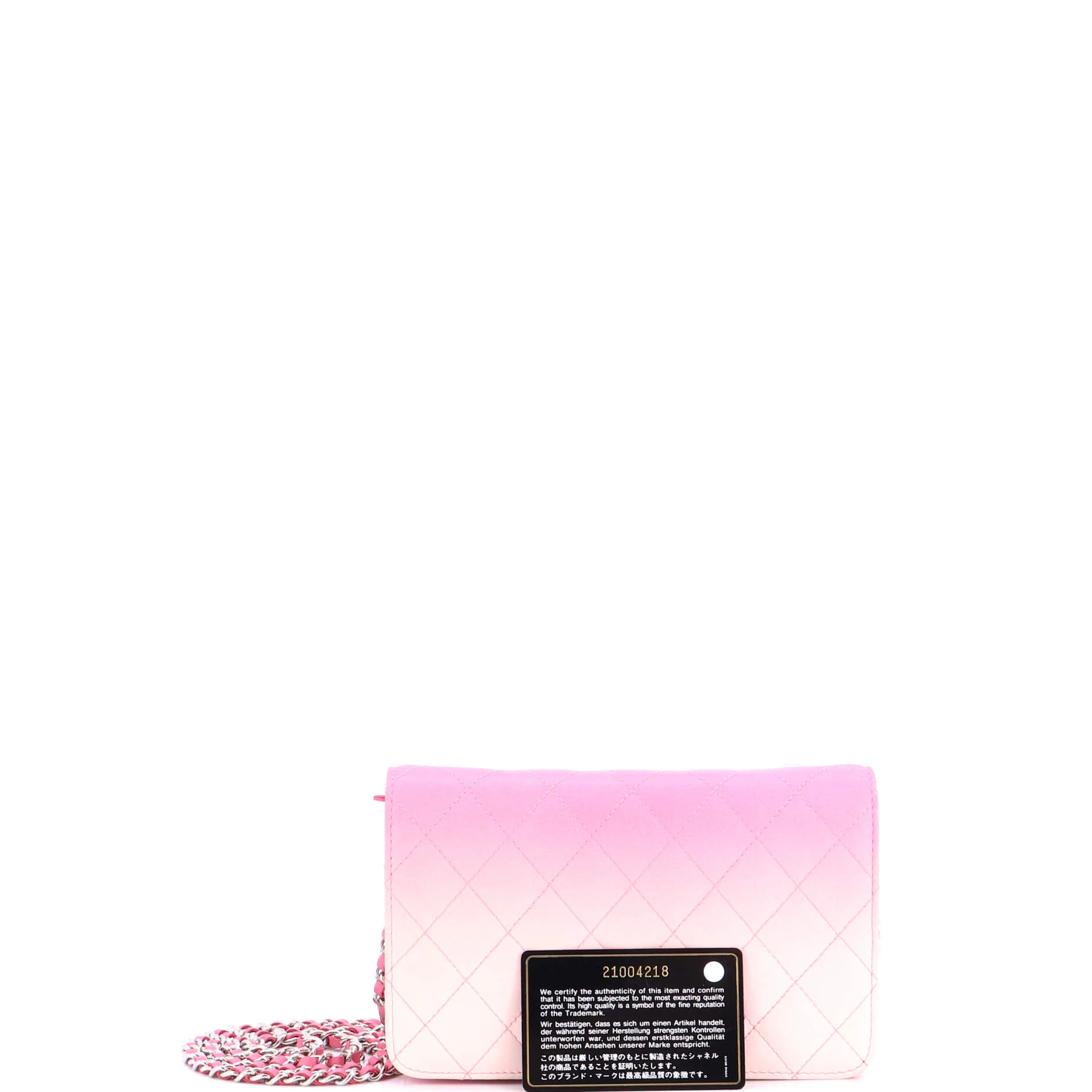 Wallet on Chain Quilted Ombre Lambskin - Image 2