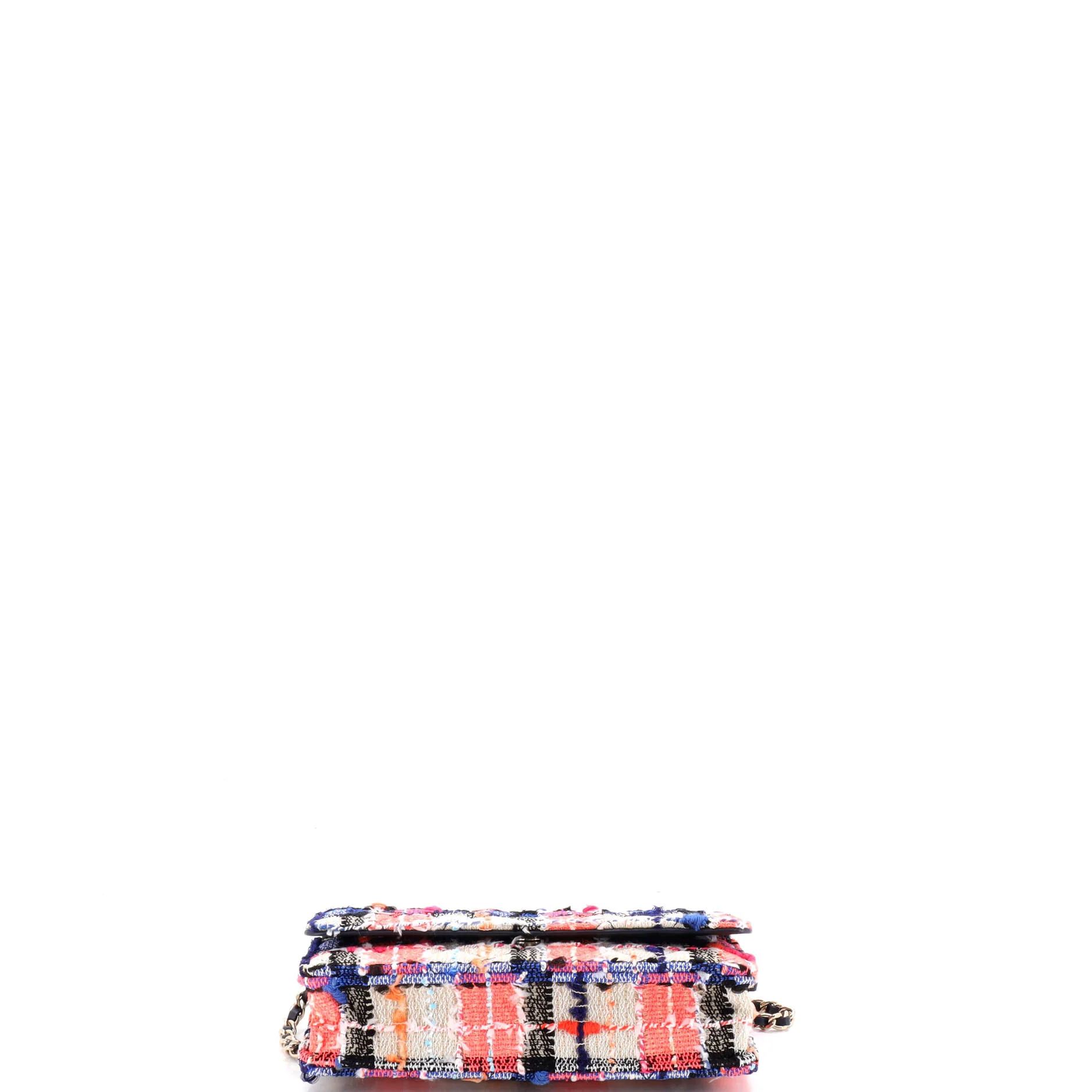 Wallet on Chain Quilted Tweed - Image 5