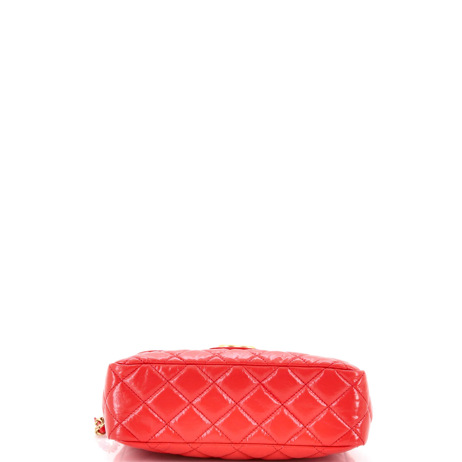 Wavy CC Hobo Quilted Crumpled Calfskin Medium - Image 4