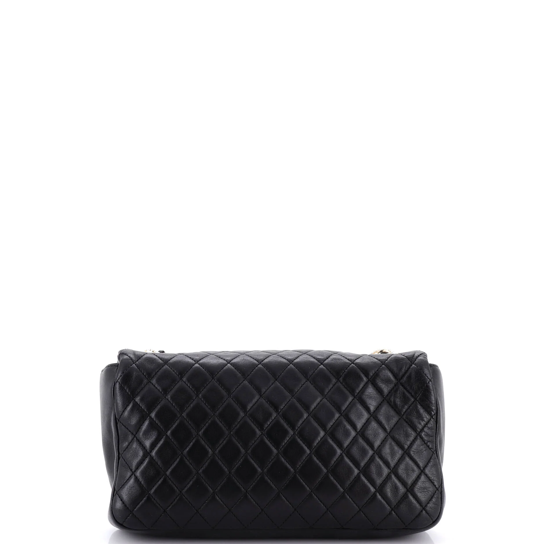 Westminster Pearl Chain Flap Bag Quilted Lambskin Medium - Image 3