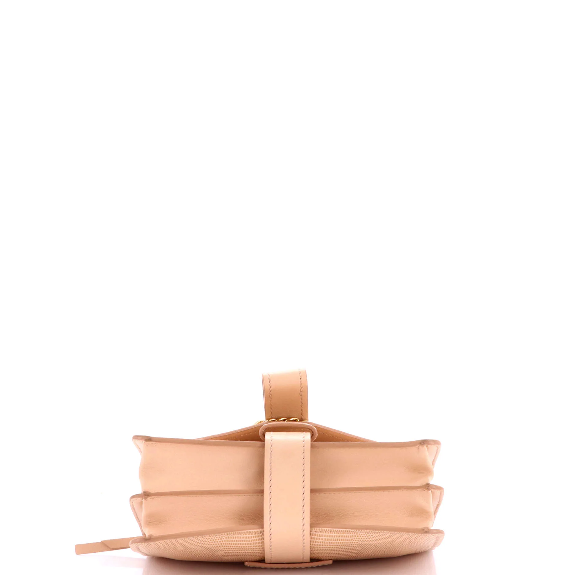Aby Shoulder Bag Lizard and Crocodile Embossed Leather Small - Image 4