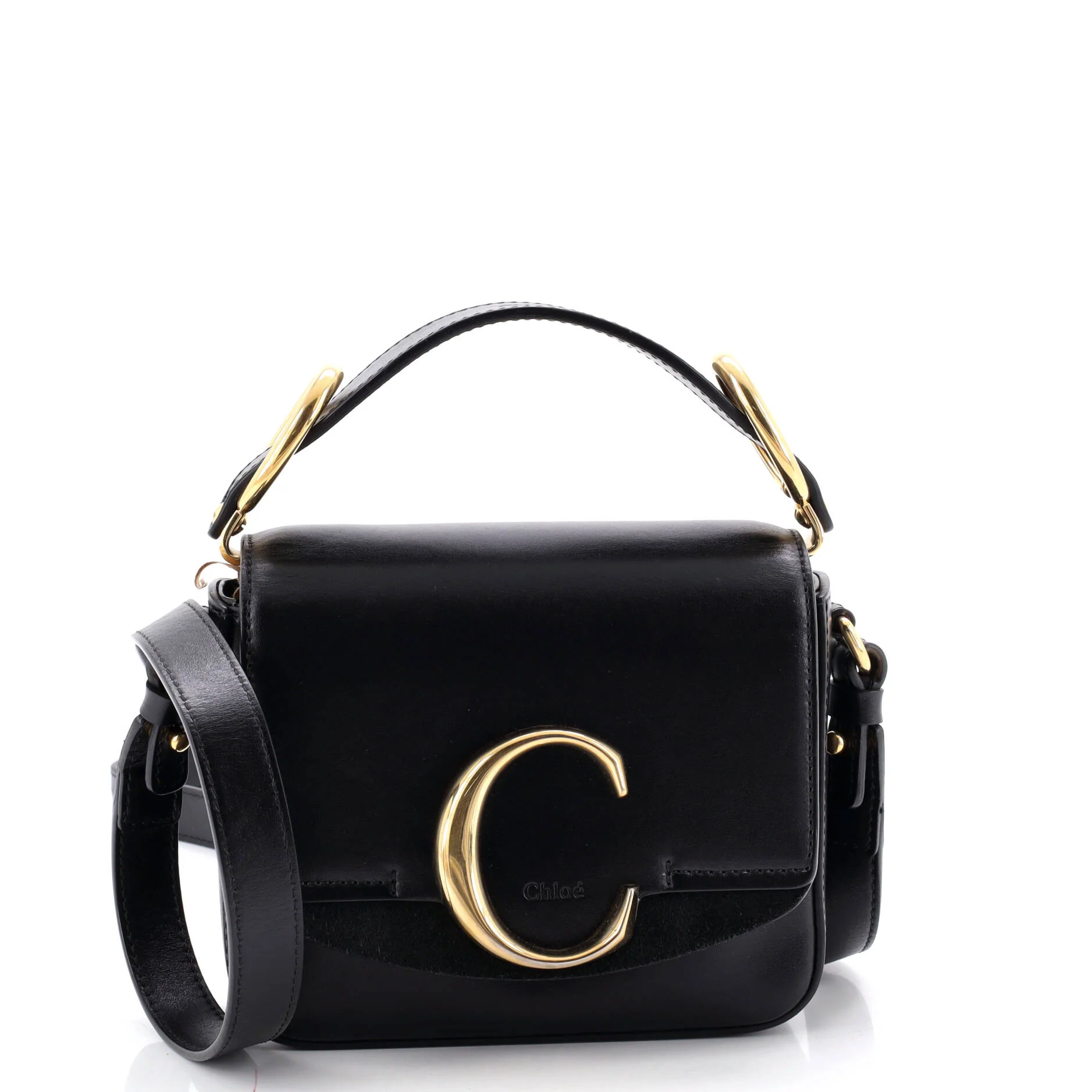 C Flap Bag Leather Mini
