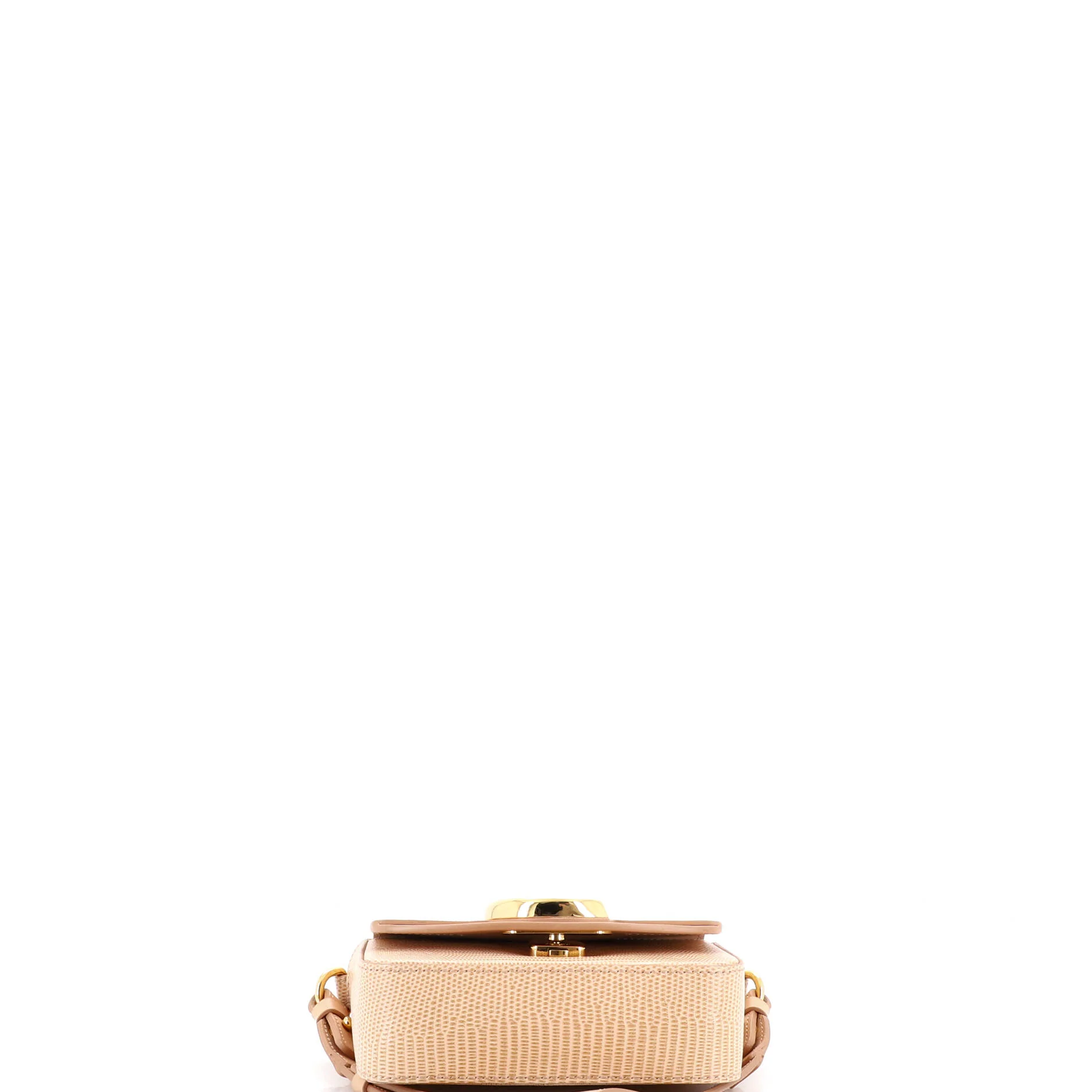C Flap Bag Lizard Embossed Leather Mini - Image 4