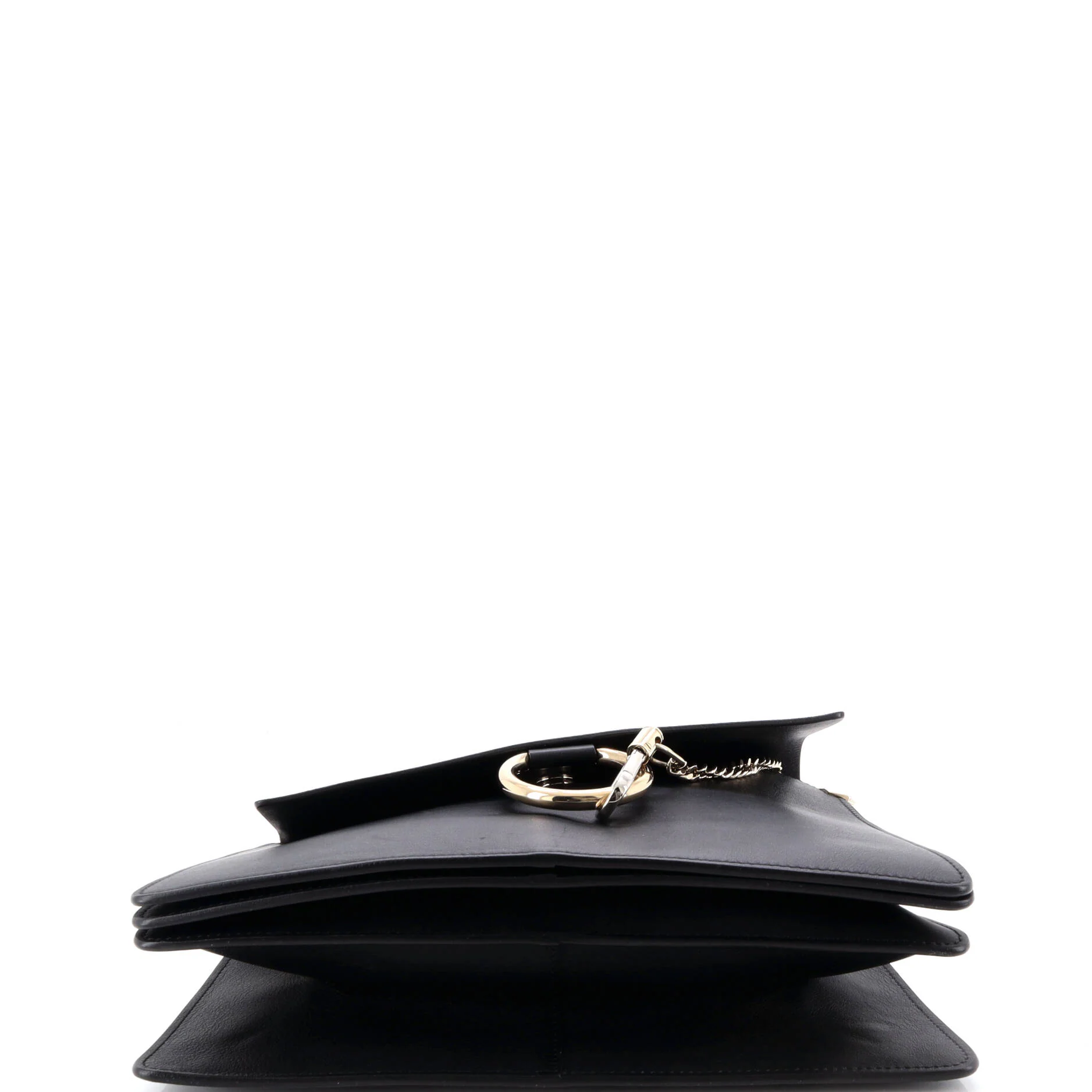 Faye Shoulder Bag Leather and Suede Medium - Image 4