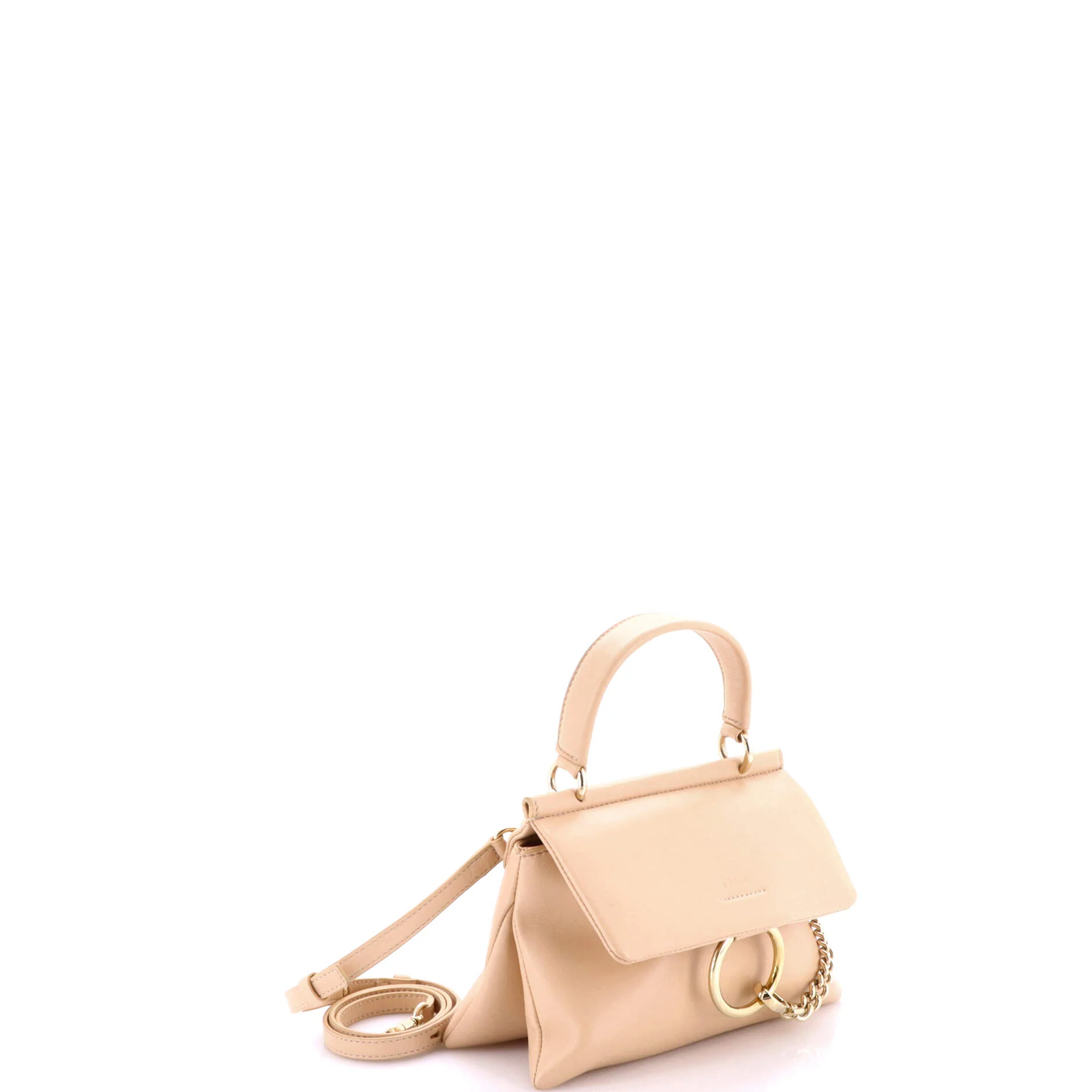 Faye Top Handle Bag Leather Small - Image 2