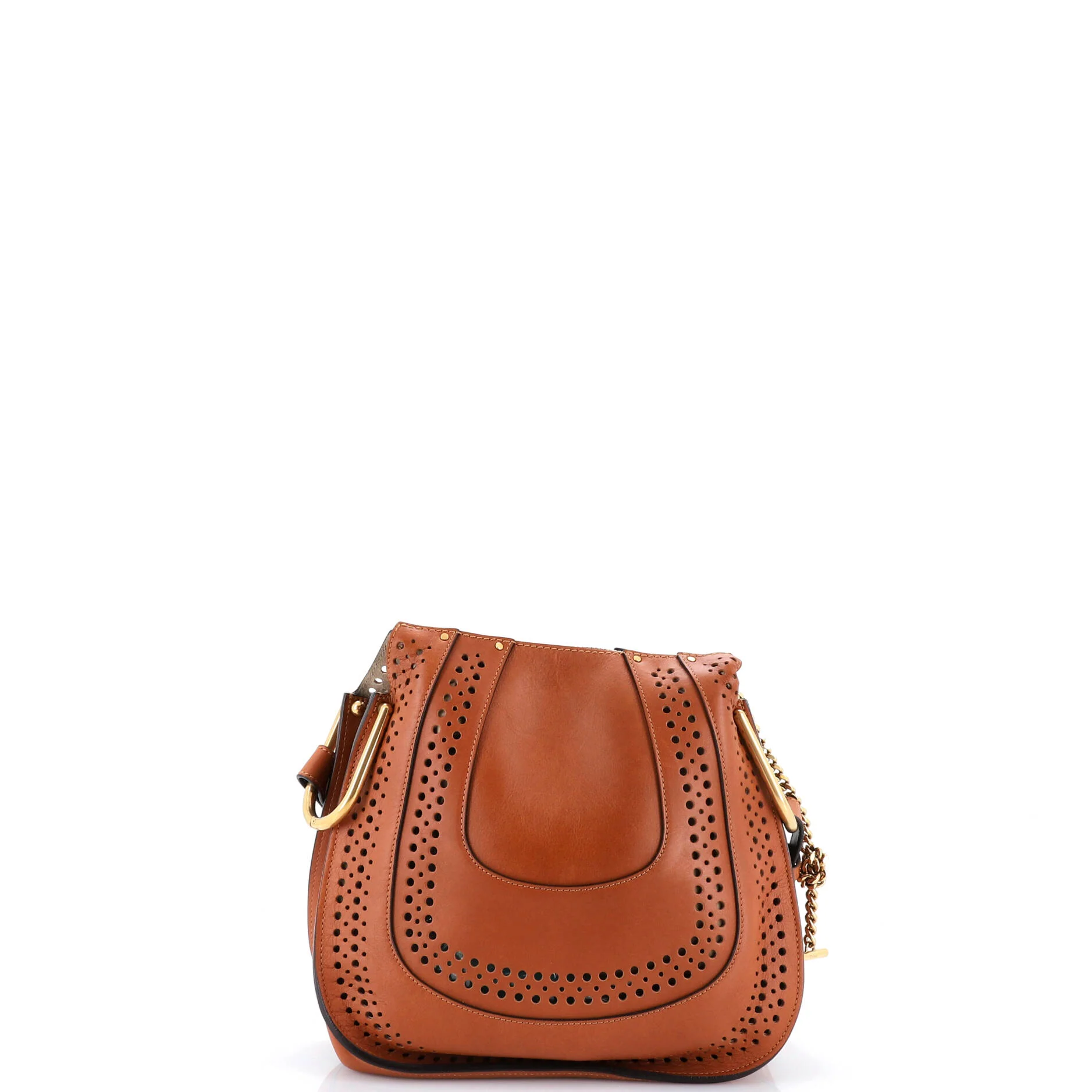 Hayley Hobo Perforated Leather Small - Image 3