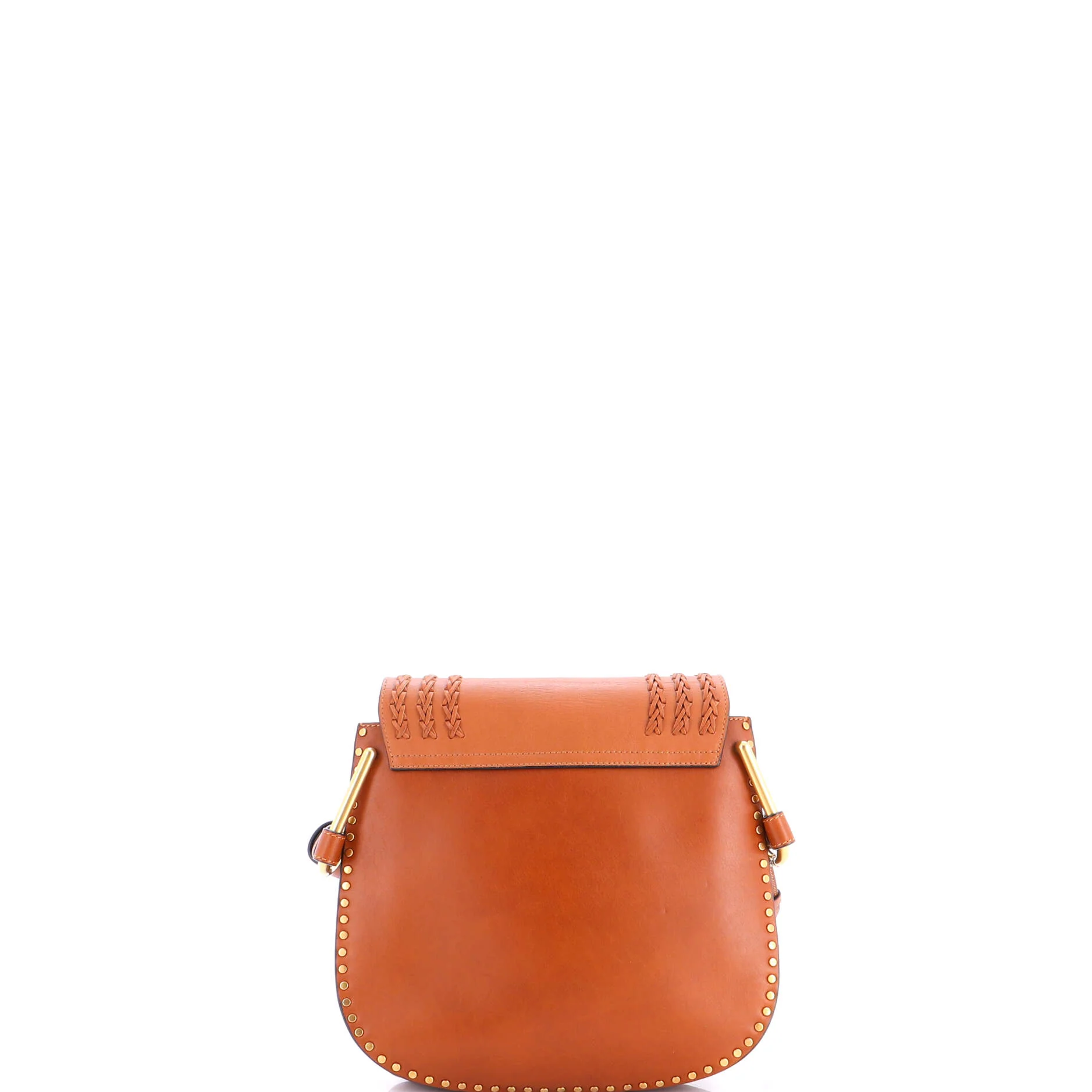Hudson Handbag Whipstitch Leather Medium - Image 3