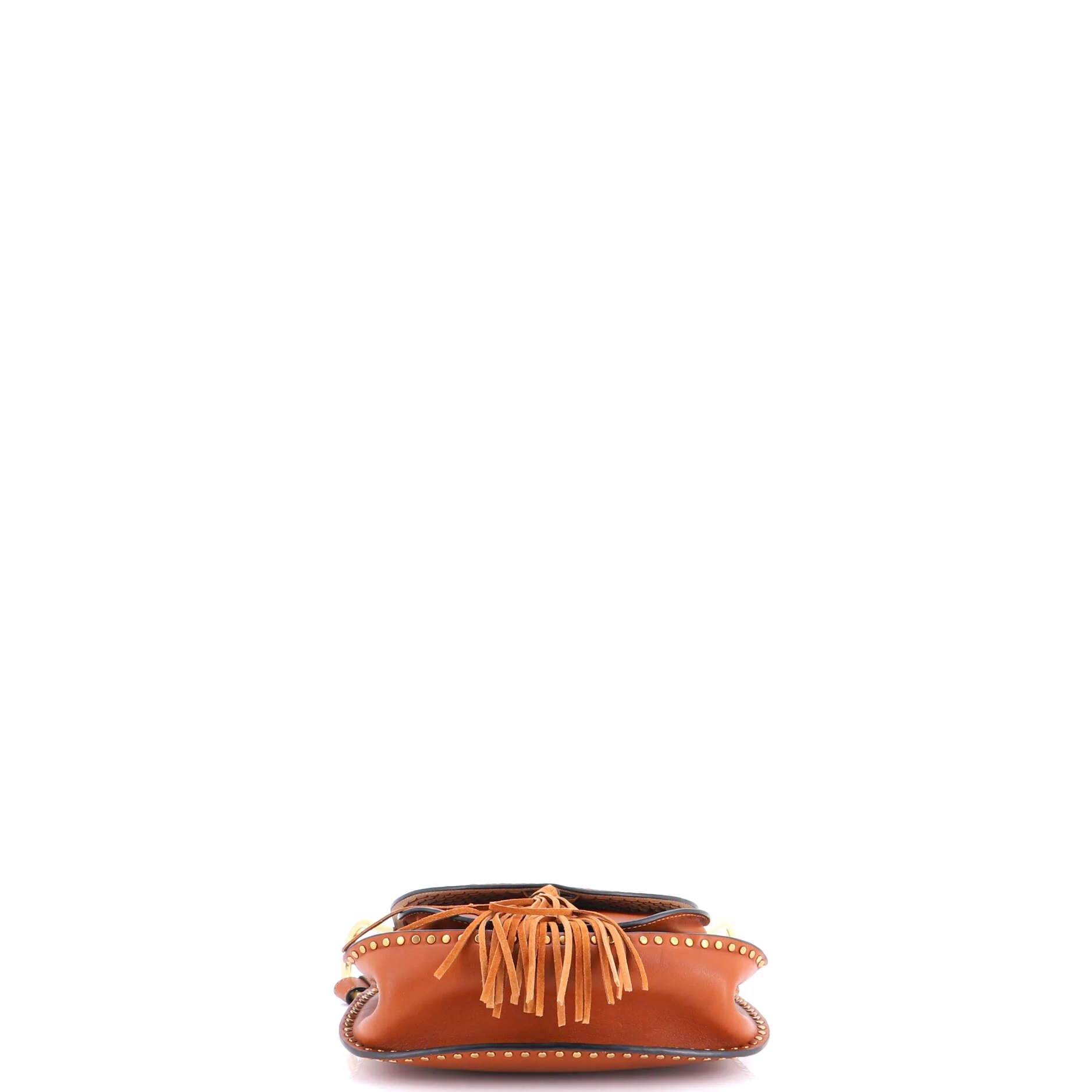 Hudson Handbag Whipstitch Leather Medium - Image 4