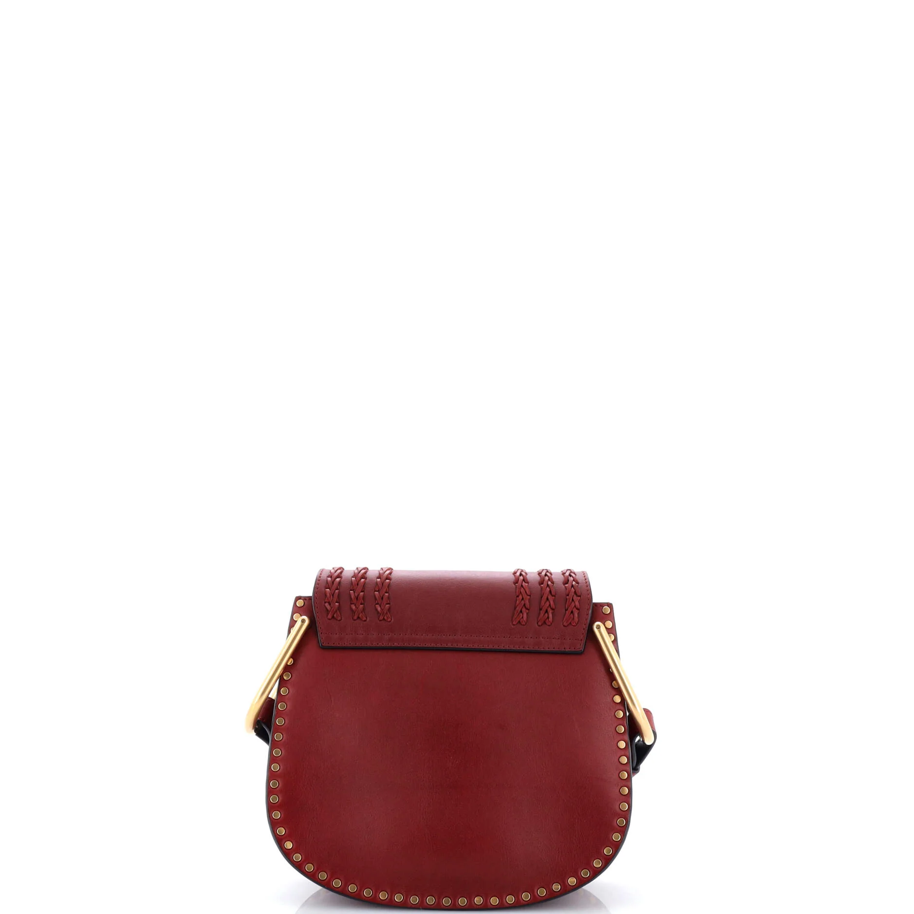 Hudson Handbag Whipstitch Leather Small - Image 3
