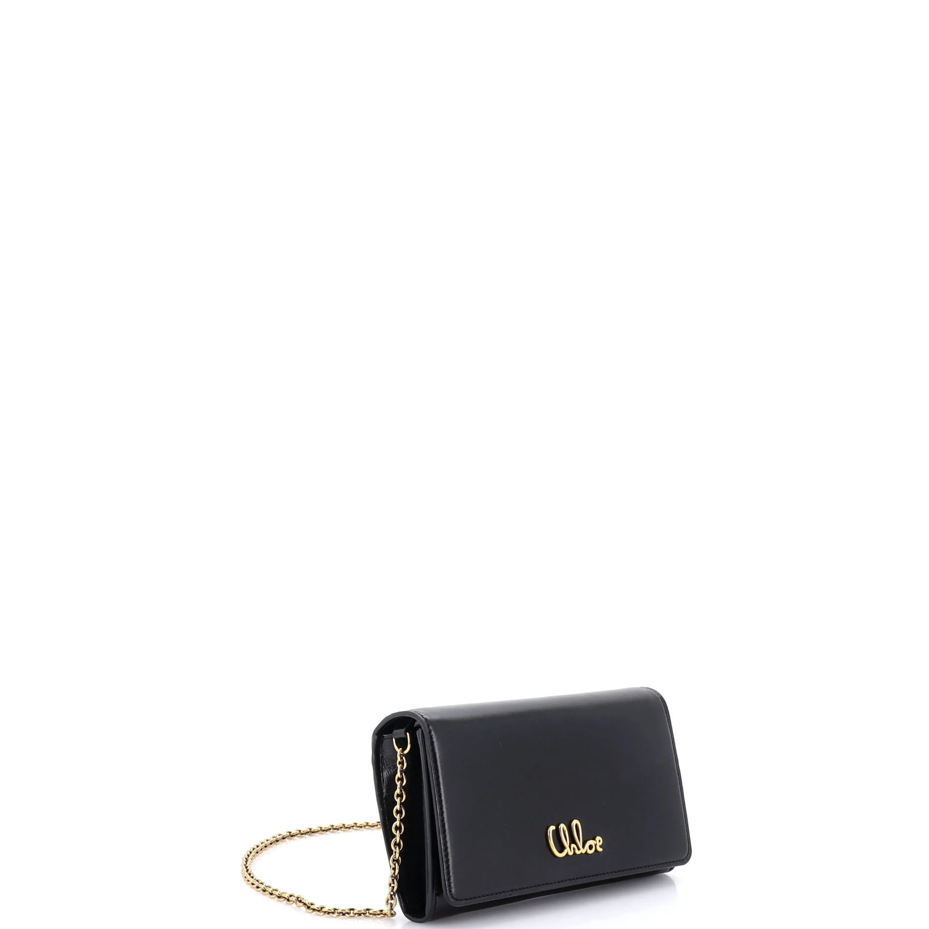 Iconic Flap Wallet on Chain Leather - Image 2