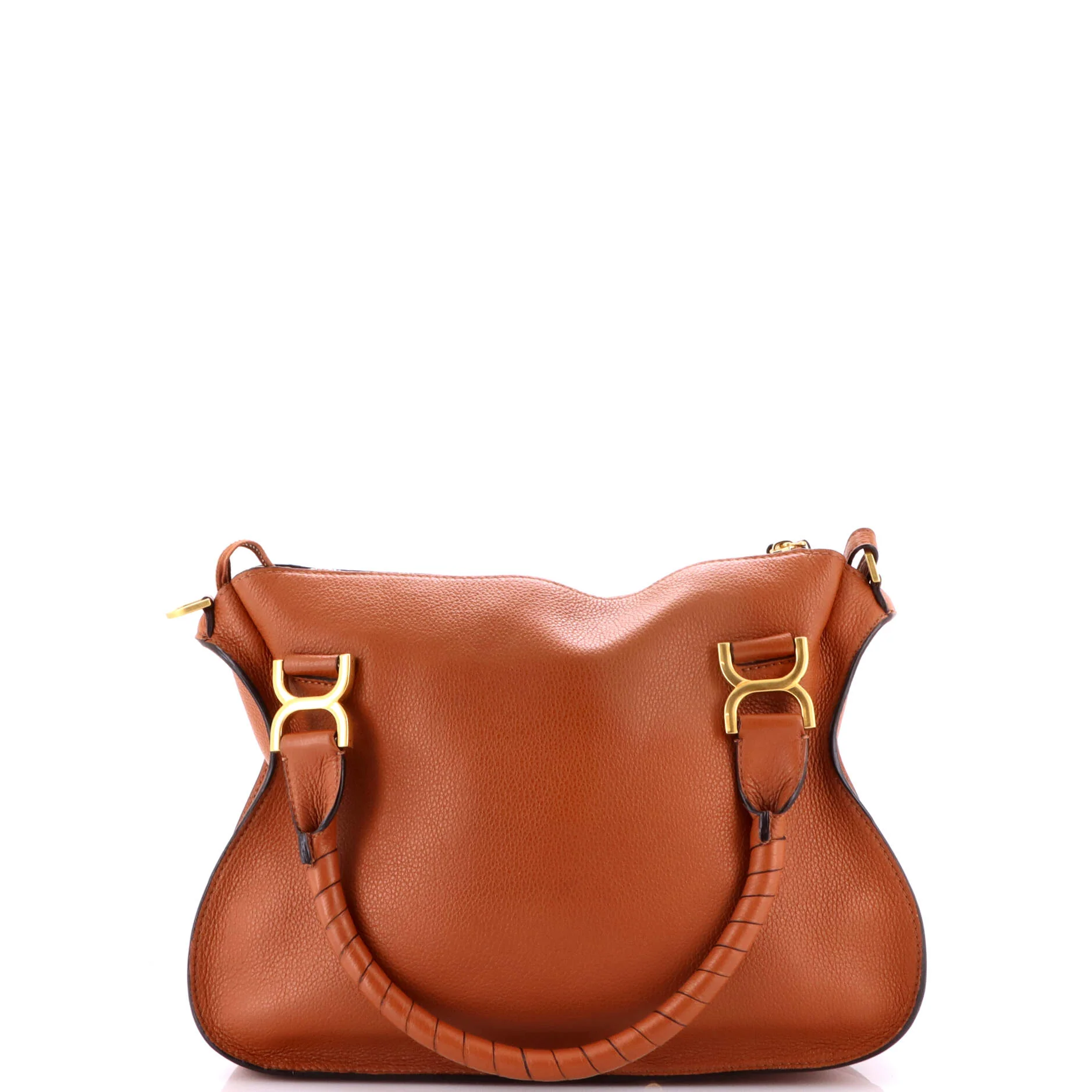Marcie Satchel Leather Medium - Image 3