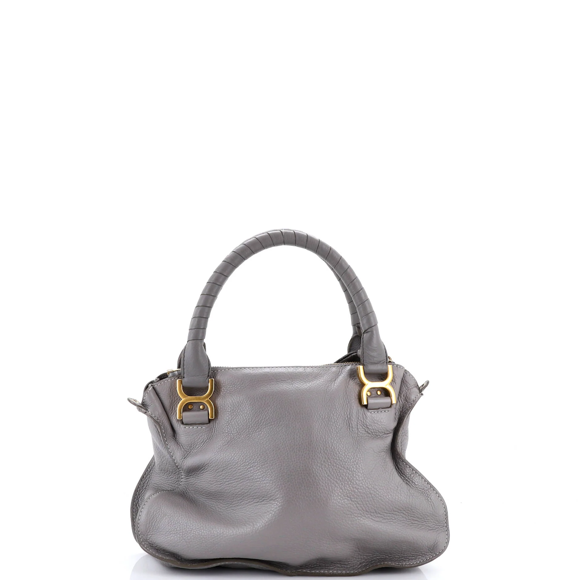 Marcie Satchel Leather Medium - Image 3
