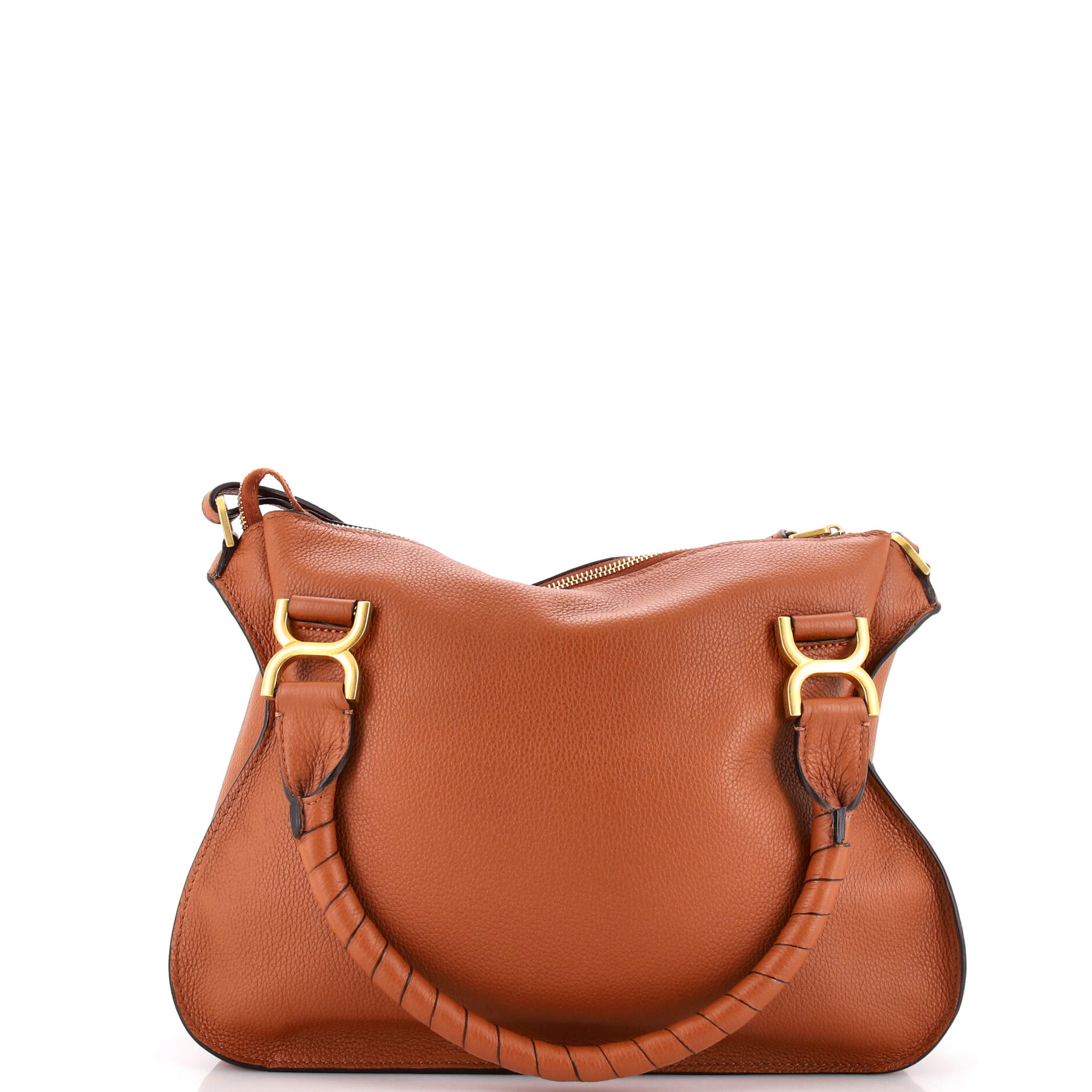 Marcie Satchel Leather Medium - Image 3