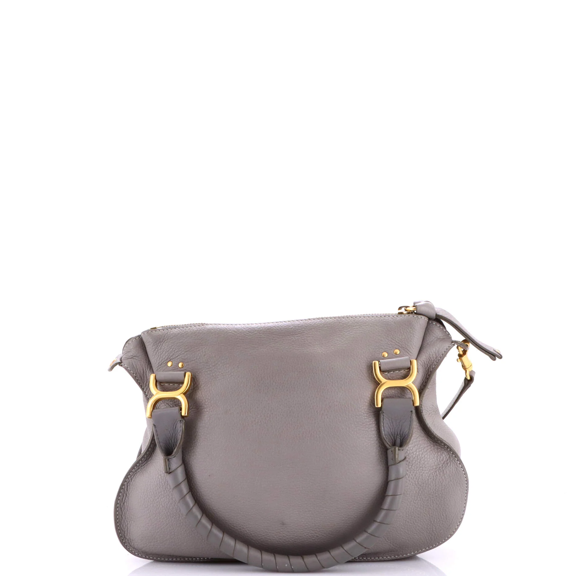 Marcie Satchel Leather Medium - Image 3