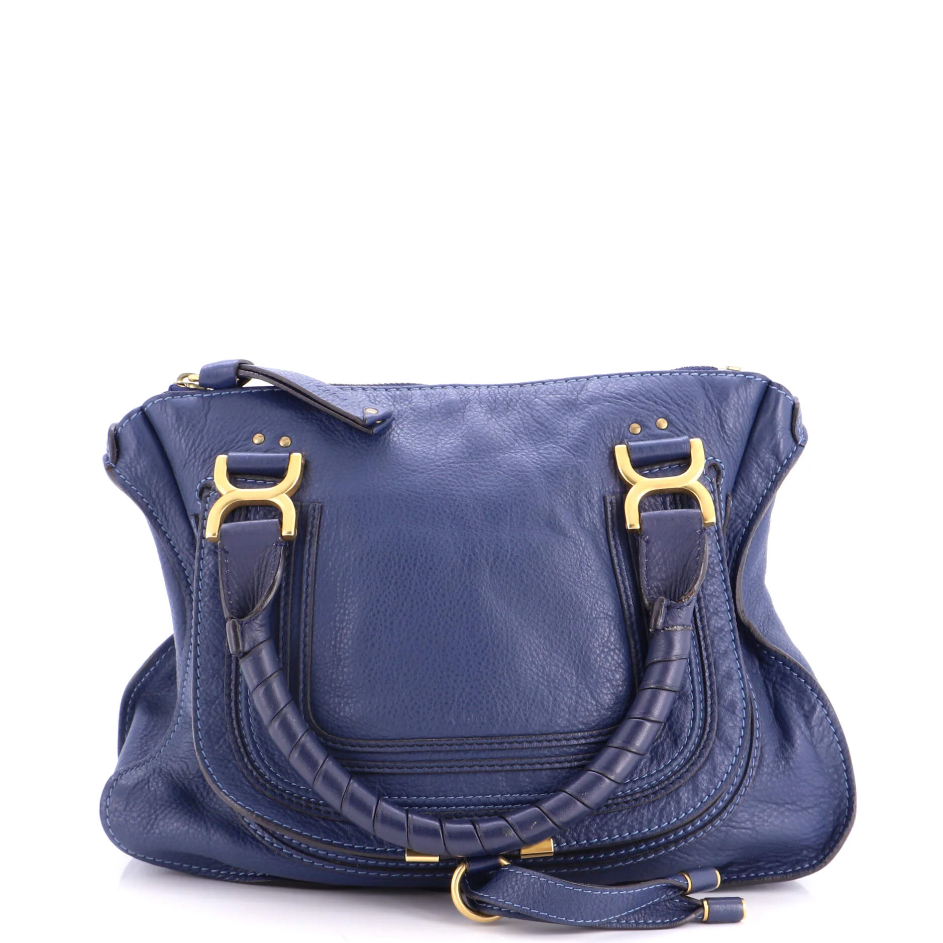 Marcie Satchel Leather Medium