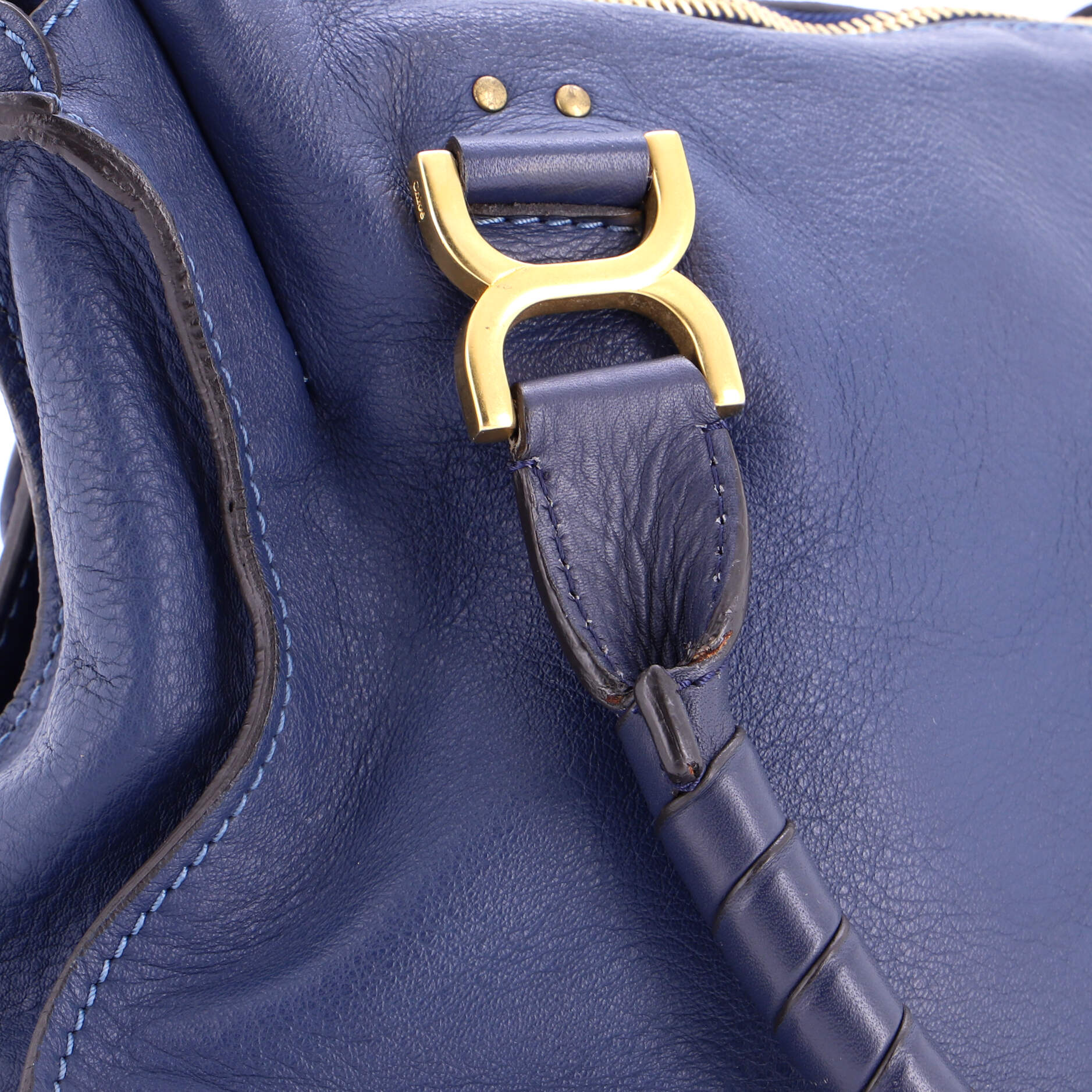 Marcie Satchel Leather Medium - Image 6