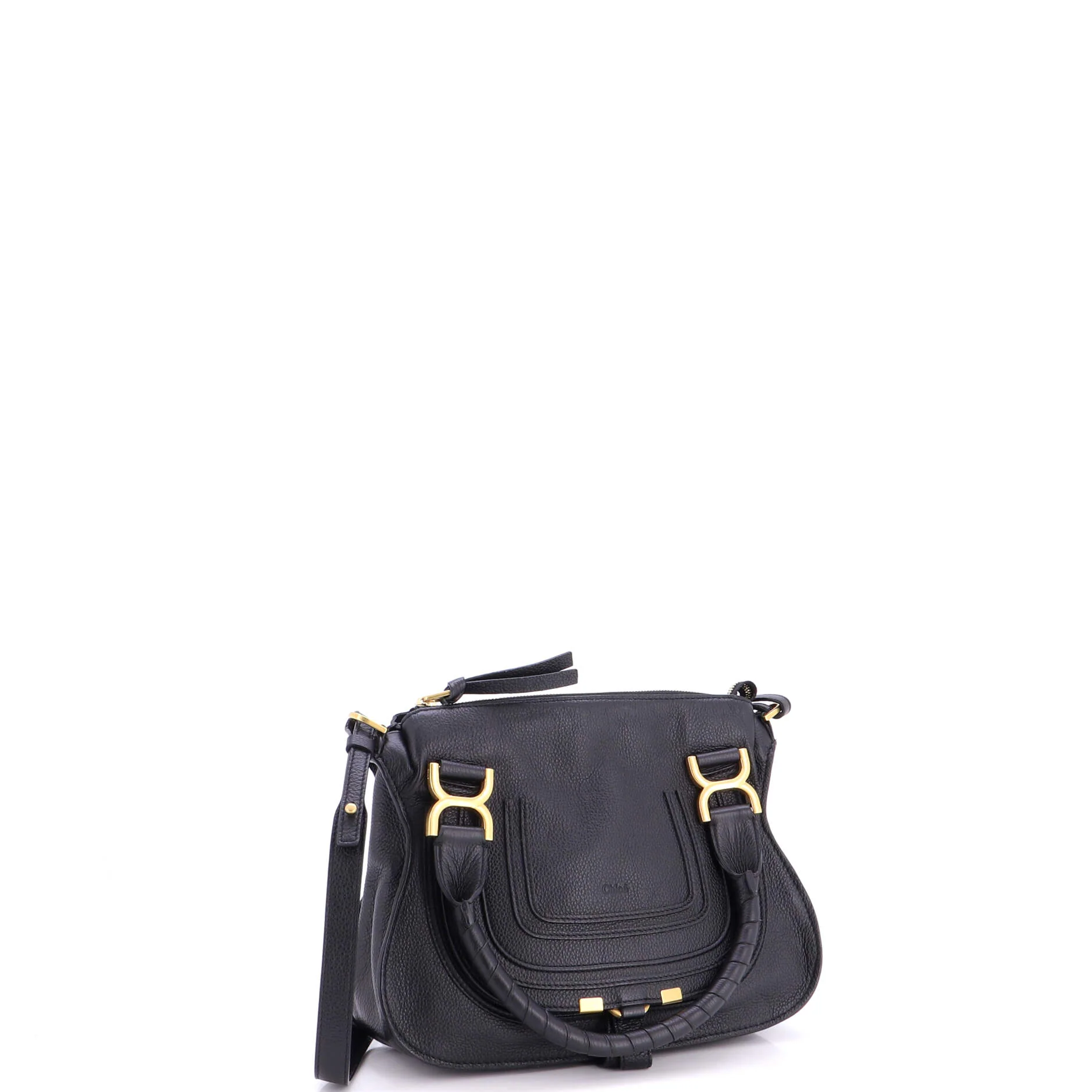 Marcie Satchel Leather Small - Image 2
