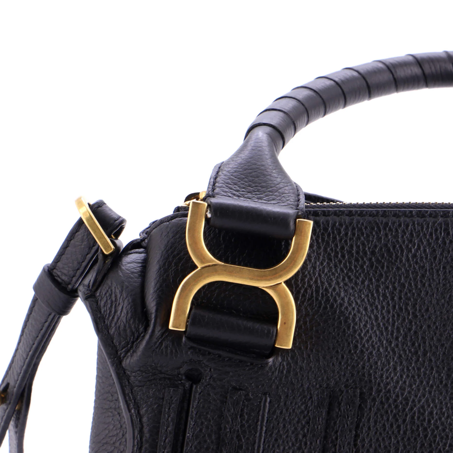 Marcie Satchel Leather Small - Image 6
