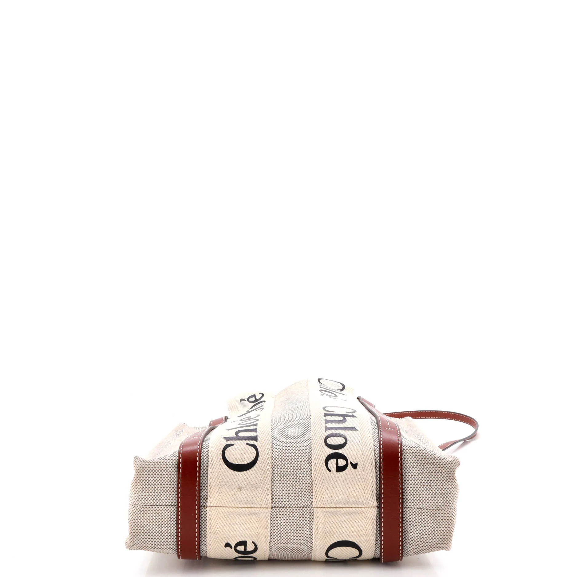 Woody Convertible Tote Canvas with Leather Small - Image 4