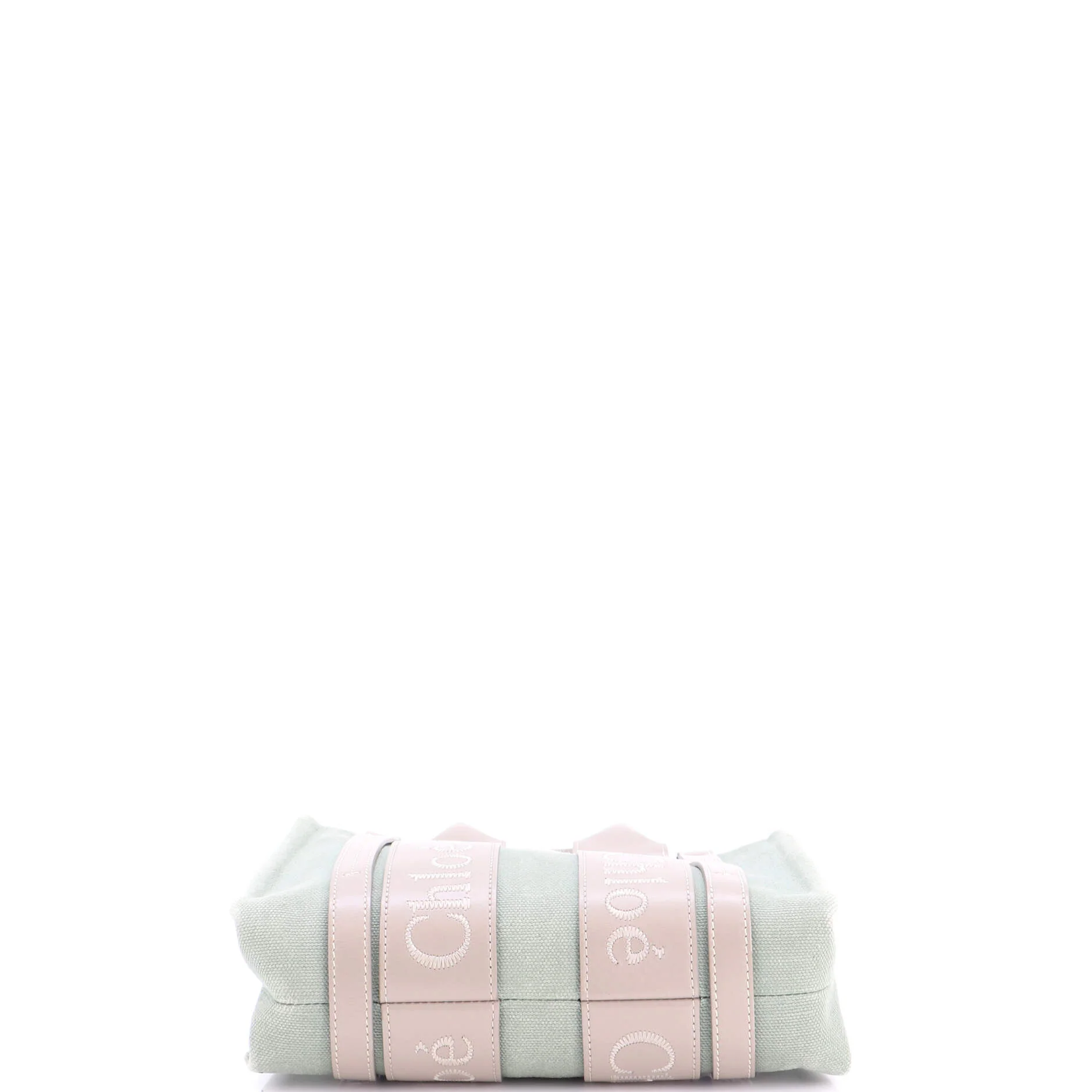 Woody Convertible Tote Linen and Leather Small - Image 4