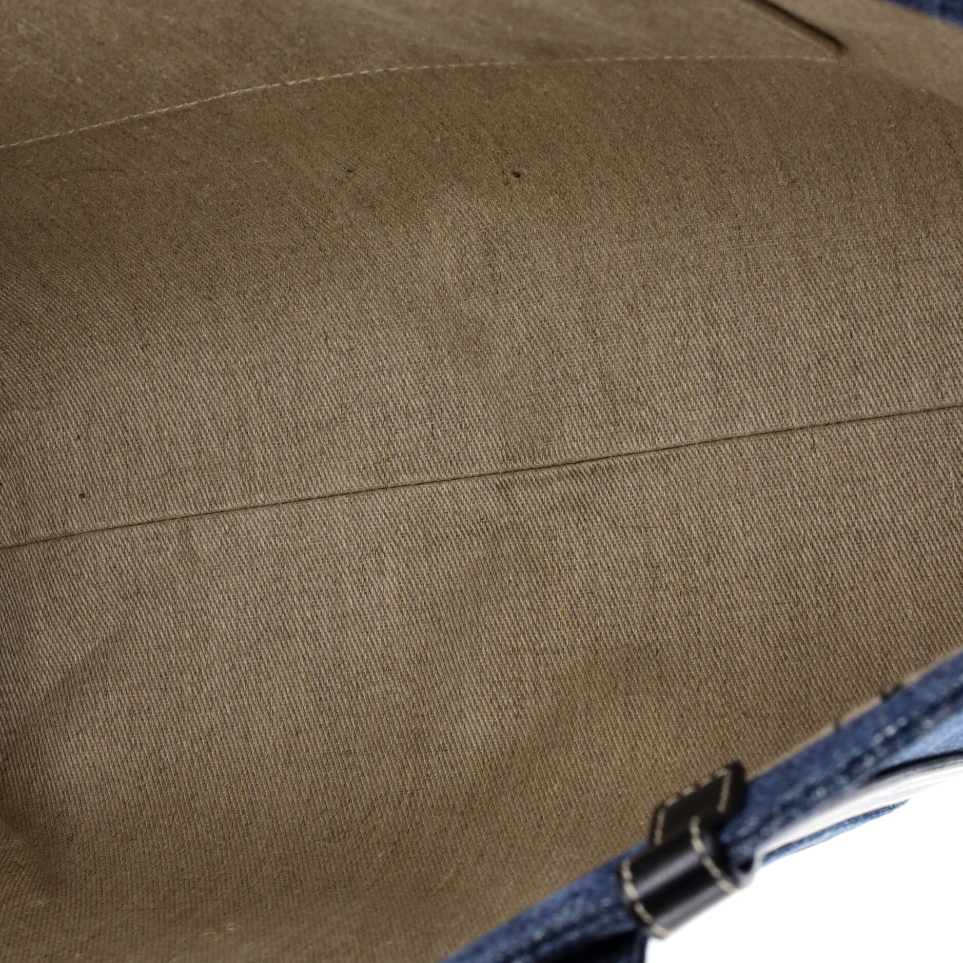 Woody Tote Canvas with Leather Large - Image 5