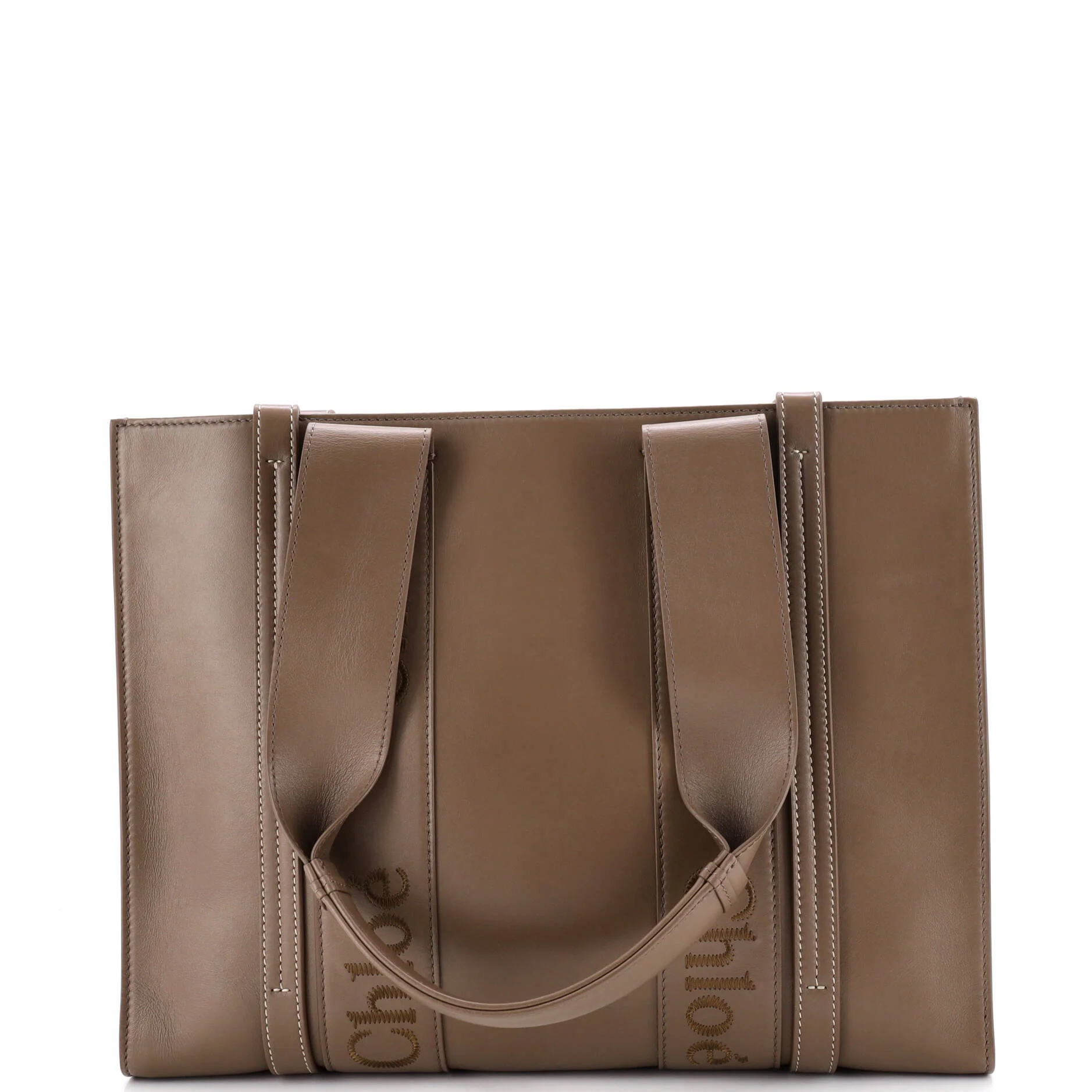 Woody Tote Leather Medium