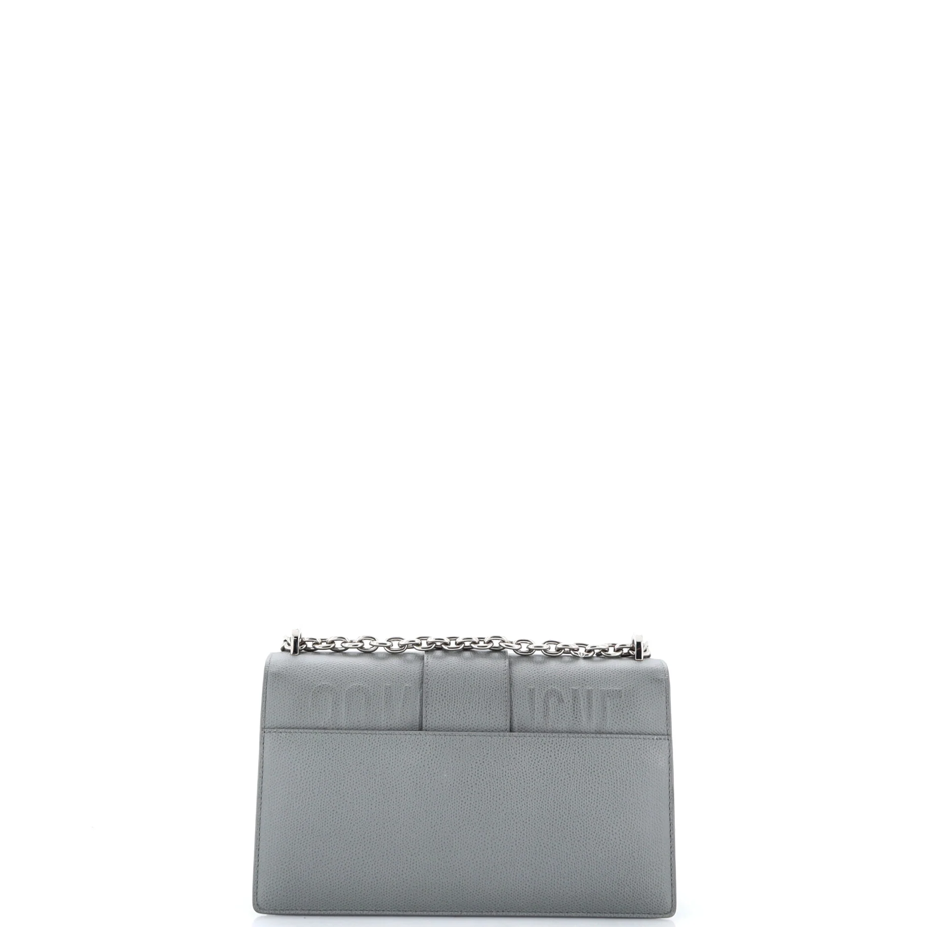 30 Montaigne Chain Flap Bag Leather - Image 3