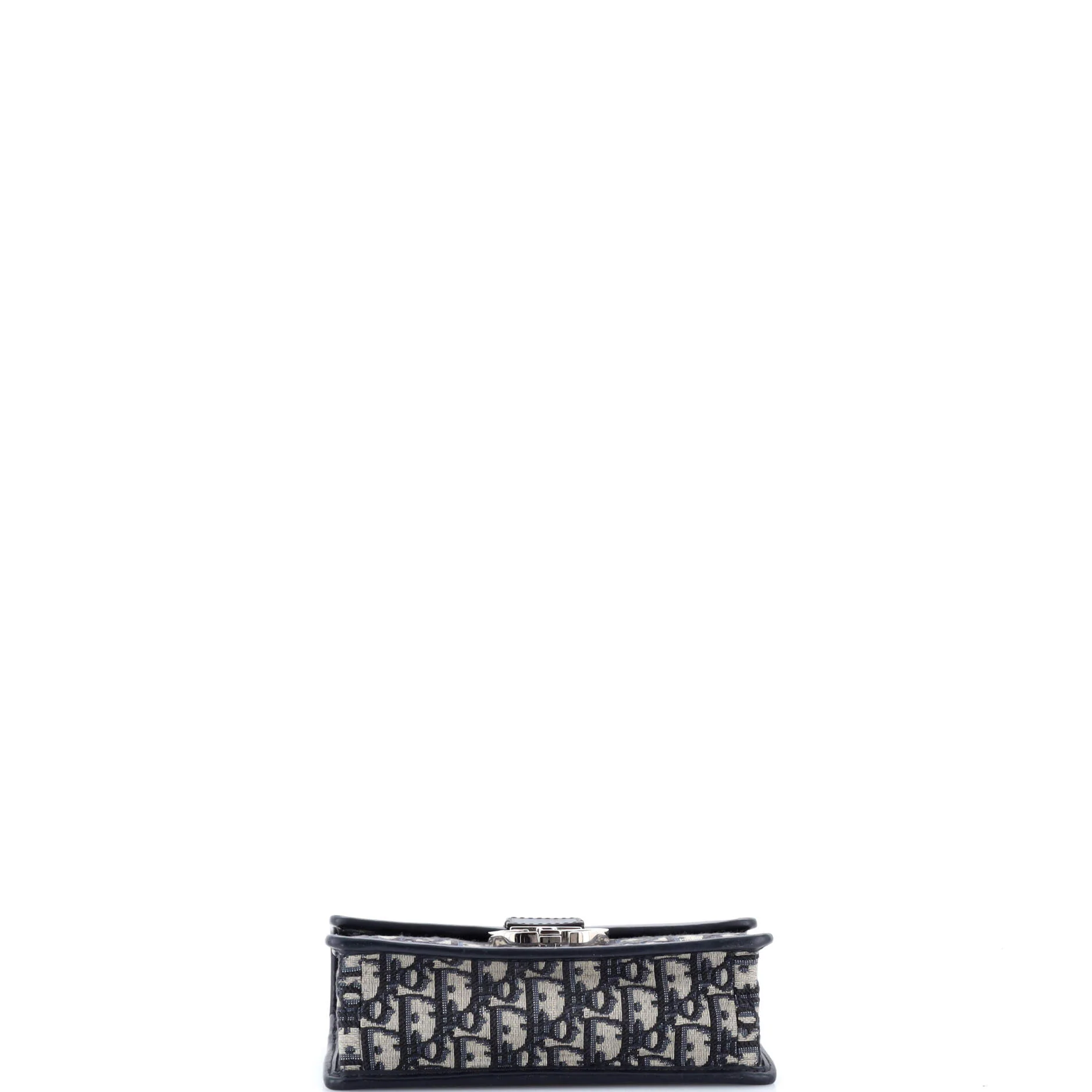 30 Montaigne Chain Flap Bag Oblique Canvas East West - Image 4