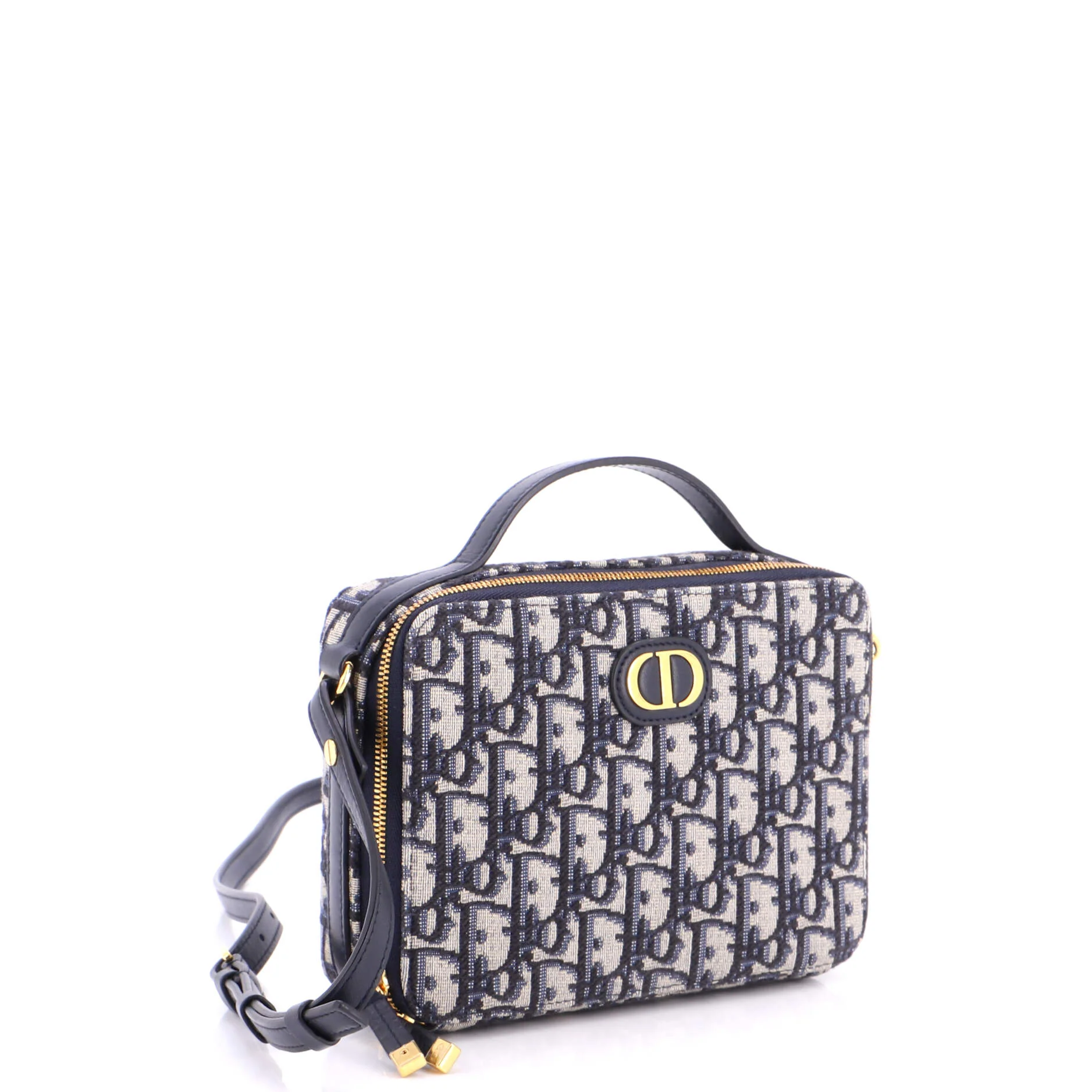 30 Montaigne Convertible Top Handle Box Bag Oblique Canvas - Image 2