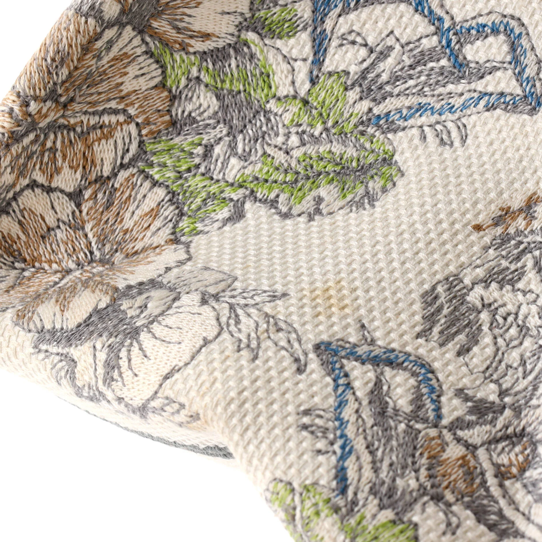 Book Tote Embroidered Canvas Large - Image 6