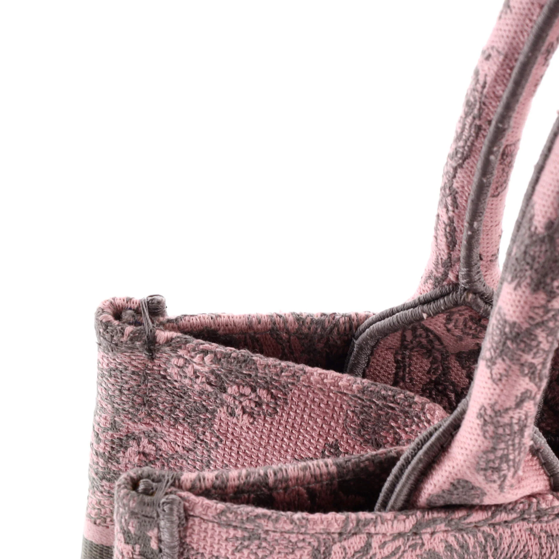 Book Tote Embroidered Canvas Small - Image 6