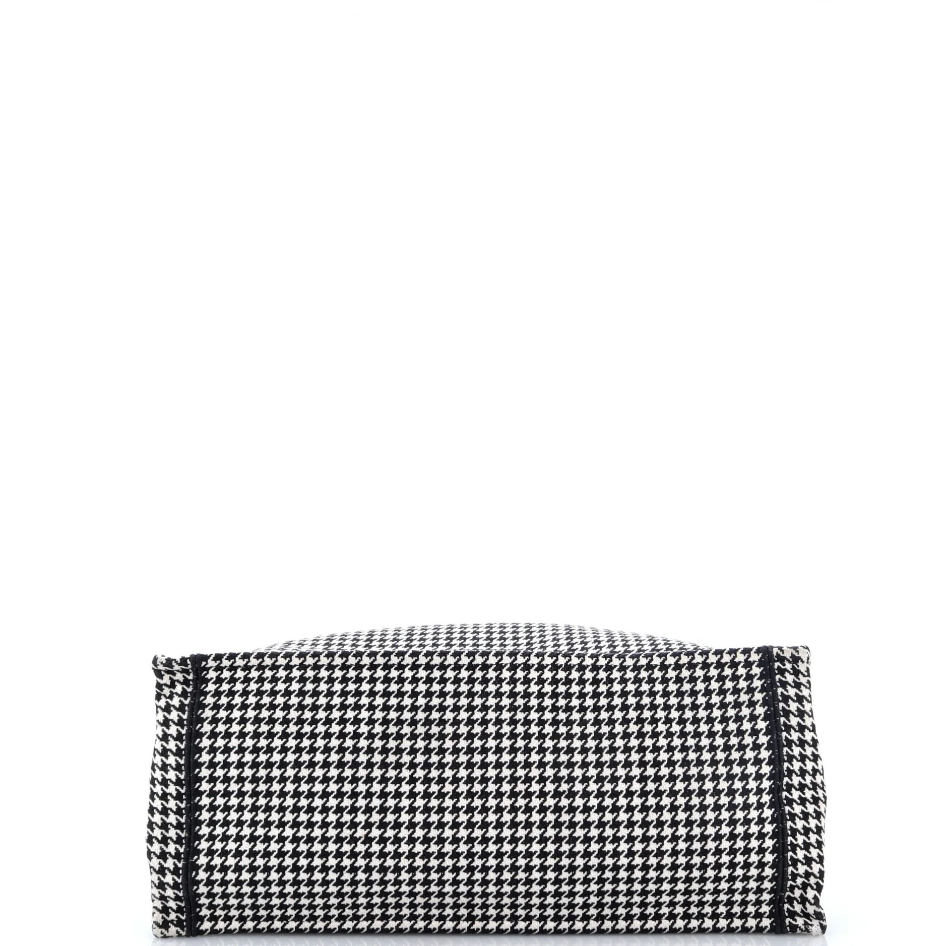 Book Tote Houndstooth Canvas Large - Image 4