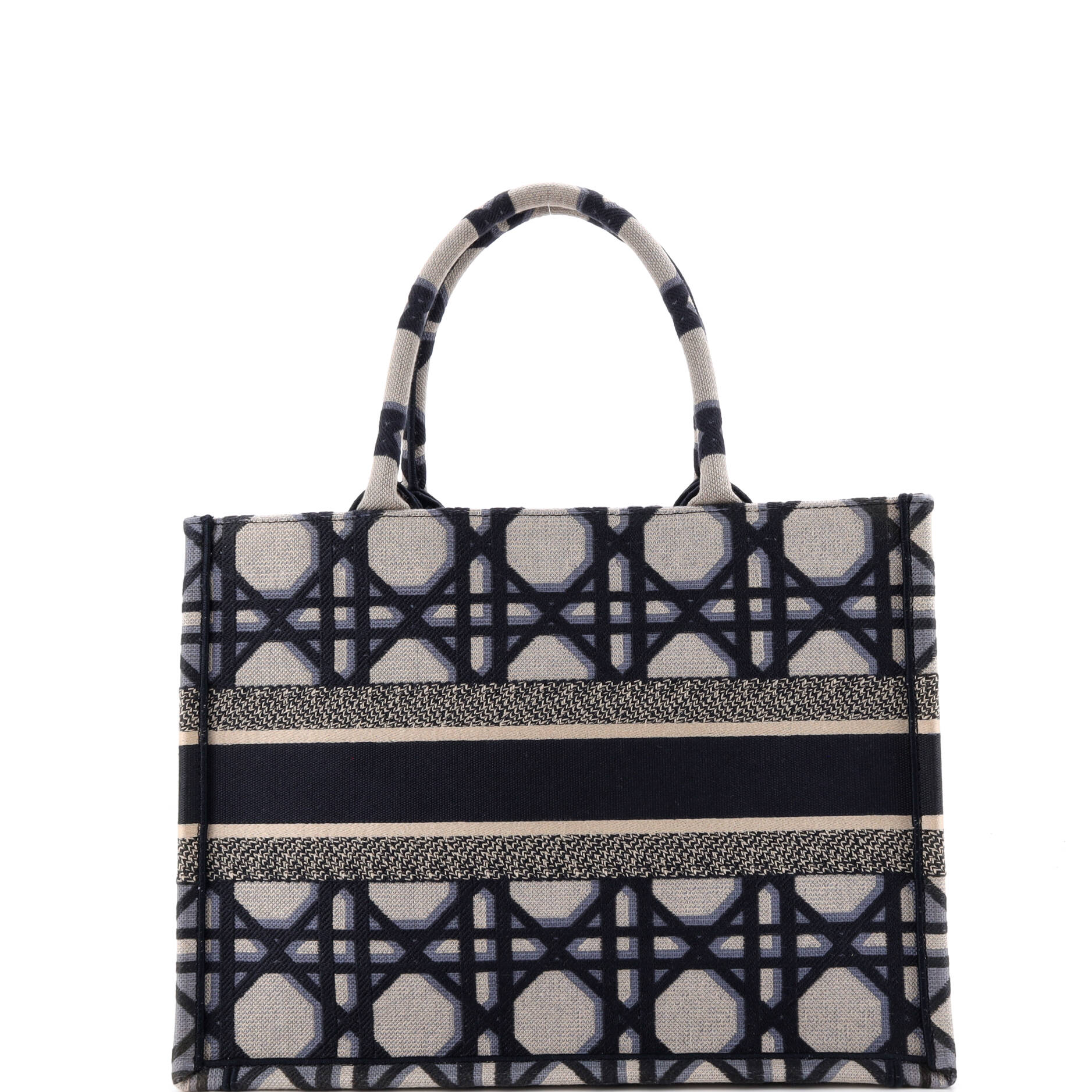Book Tote Macrocannage Canvas Medium - Image 3