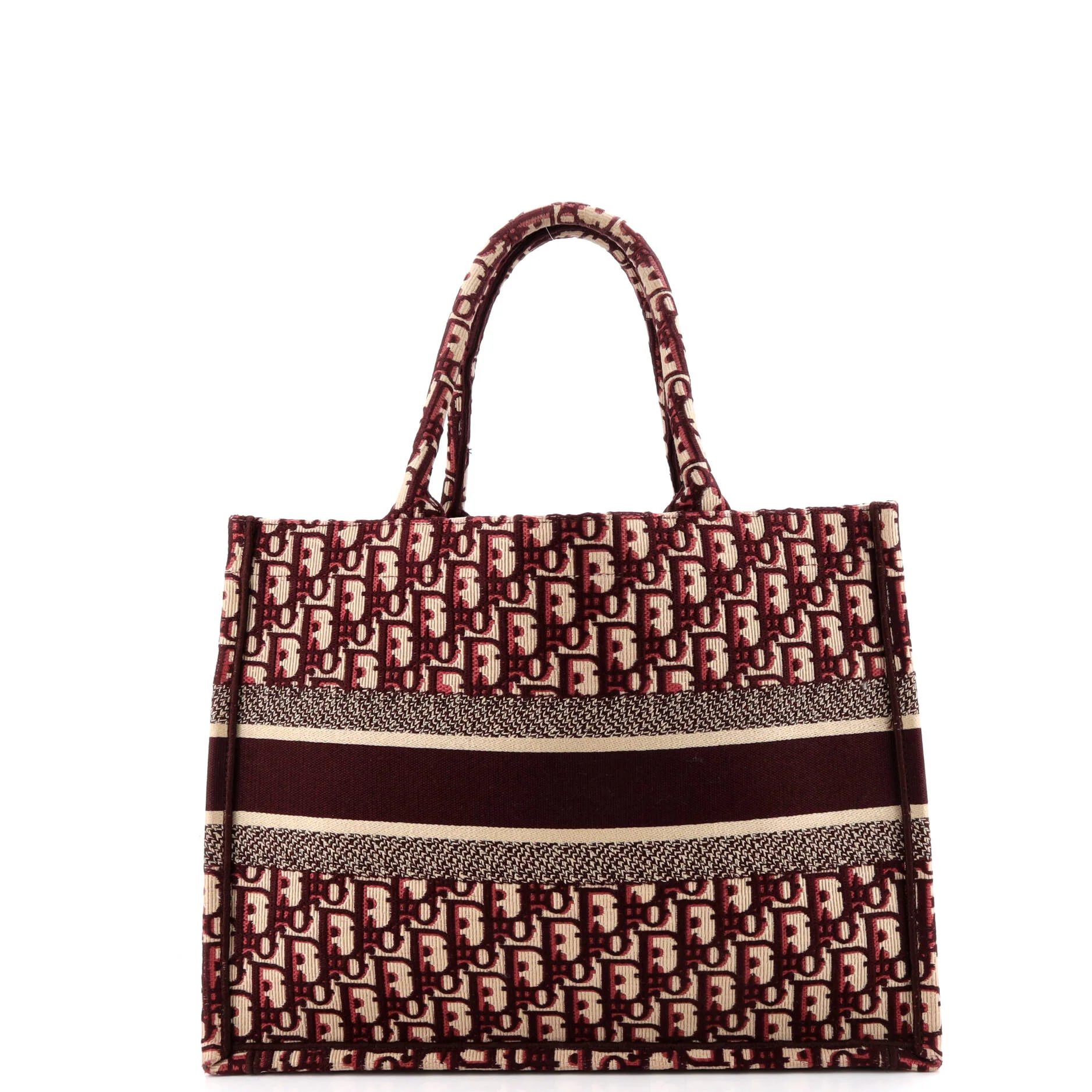 Book Tote Oblique Canvas Medium - Image 3